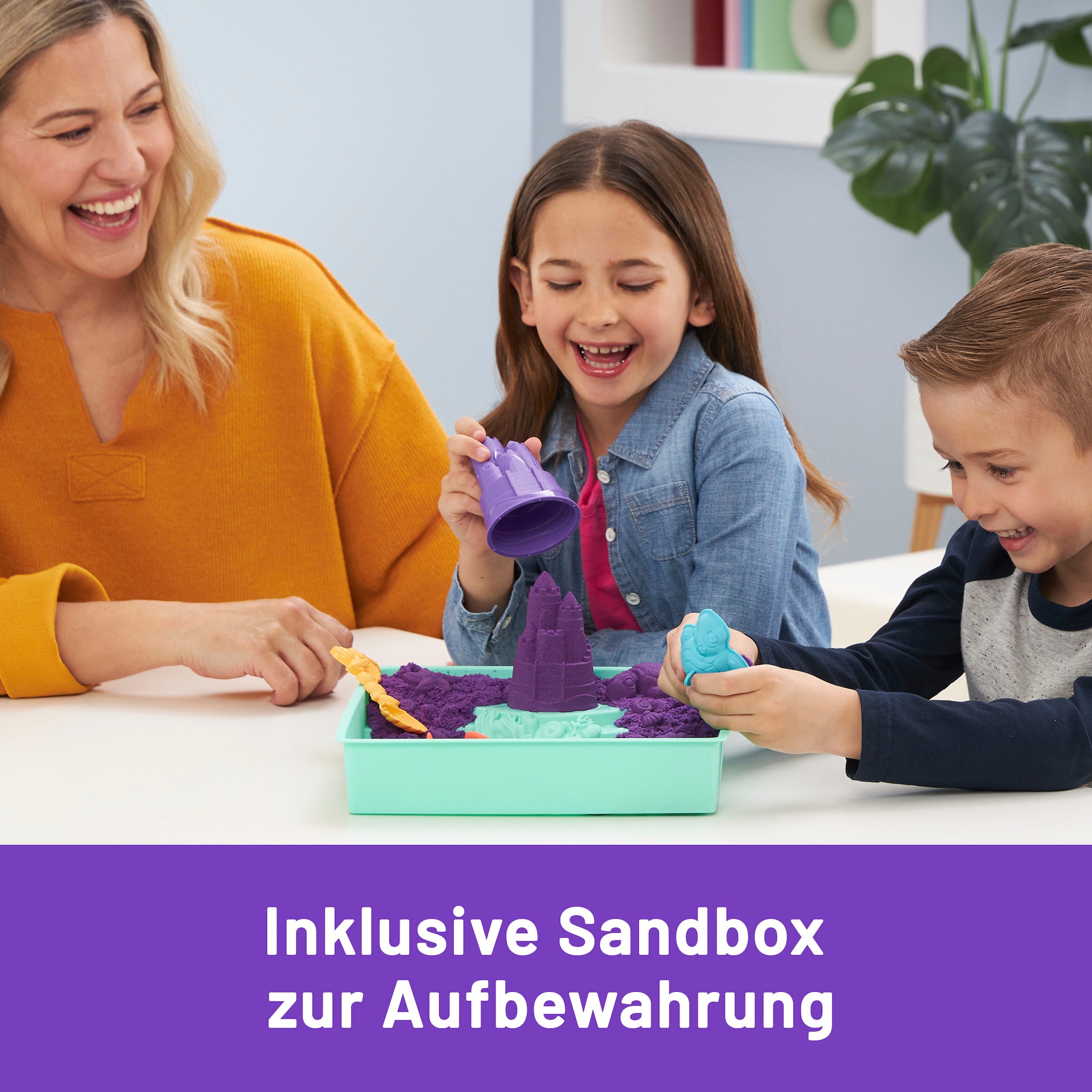 Spin Master Kreativset »Kinetic Sand - Box 454 g - Lila«