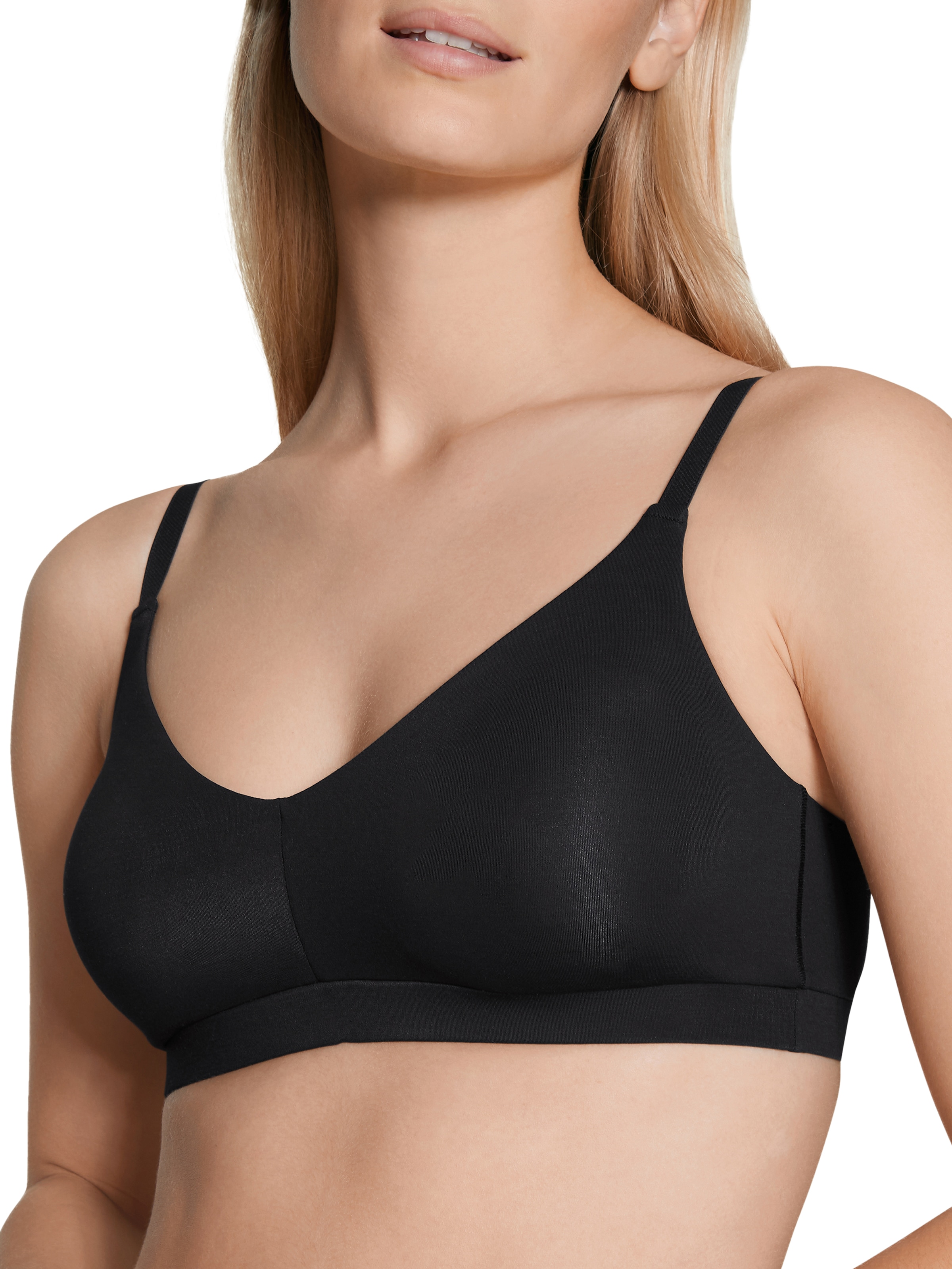 CALIDA Bustier »Natural Skin«, ohne Bügel, atmungsaktiv, weich, Interlock-Qualität