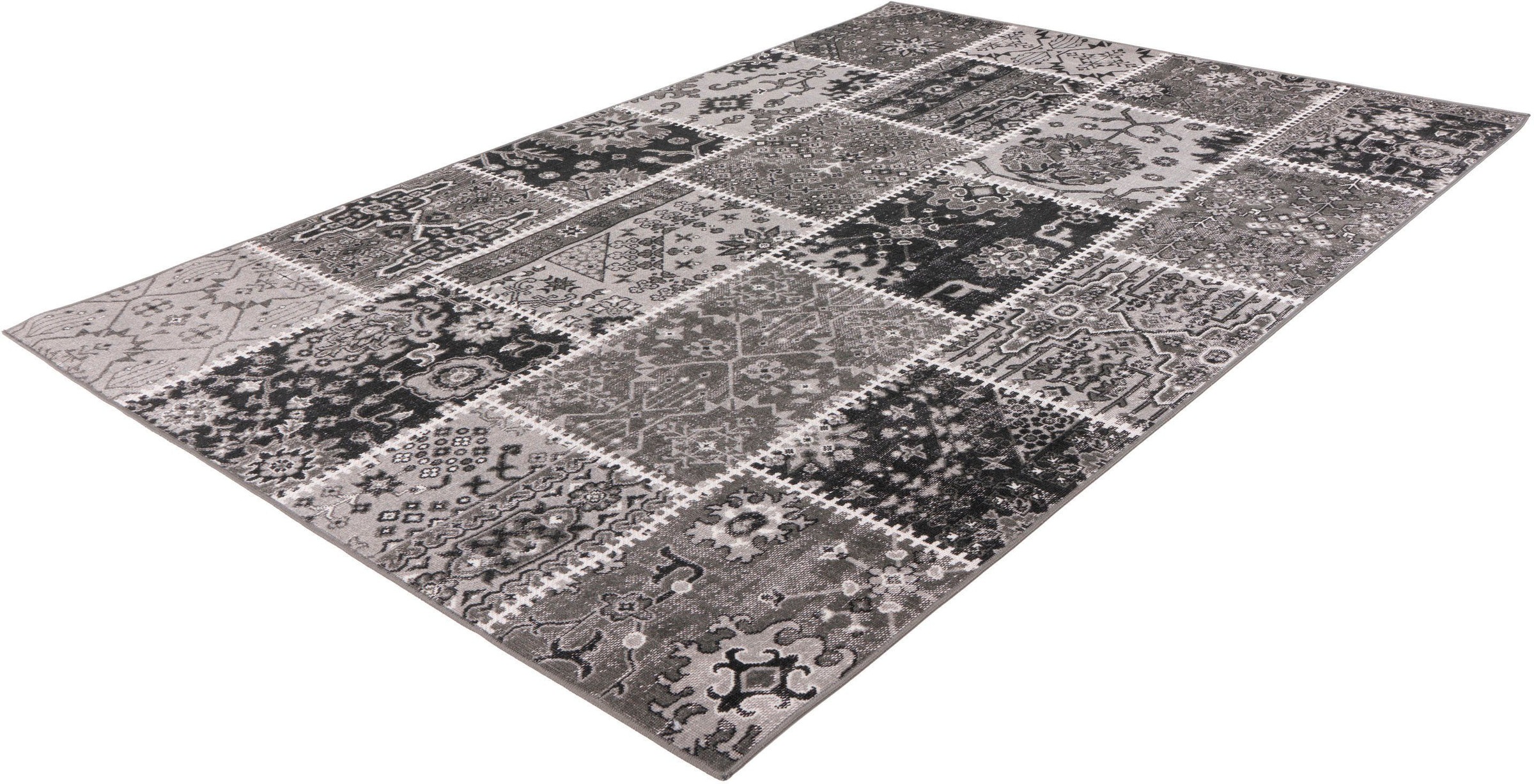 Image of calo-deluxe Teppich »Ruzica-404«, rechteckig, 6 mm Höhe, Flachgewebe, Vintage Design, Wohnzimmer bei Ackermann Versand Schweiz