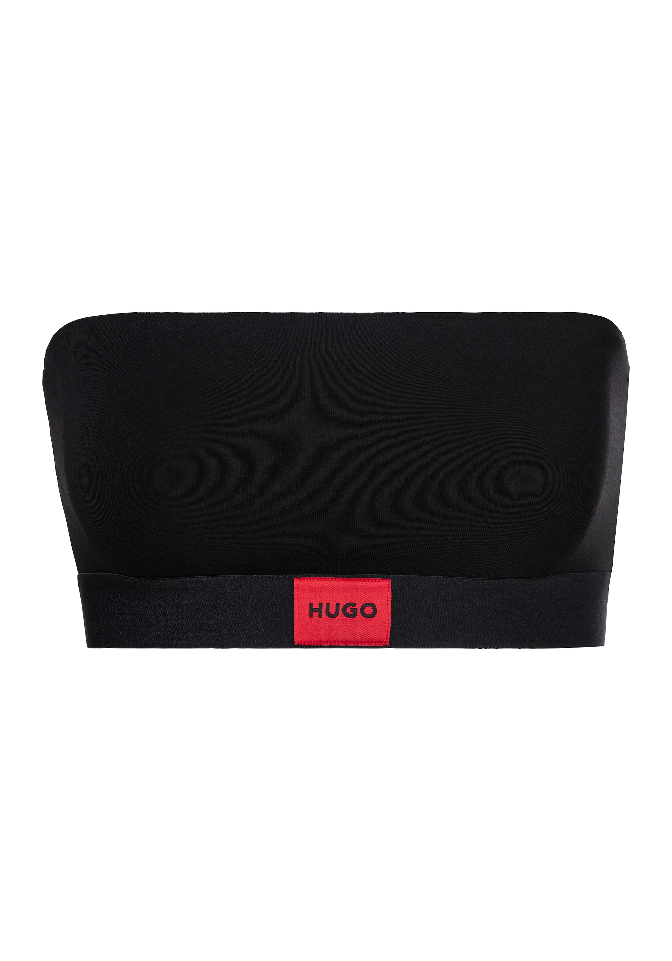 HUGO Underwear Bandeau-BH »BANDEAU RED LABEL«, mit aufgenähtem HUGO BOSS Logo