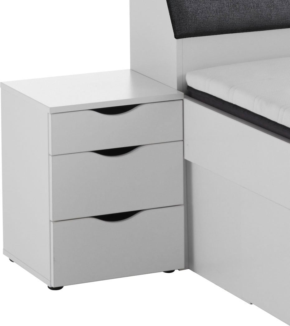 Relita Nachtschrank »Maxi« mit 3 Schubladen ist universell einsetzbar