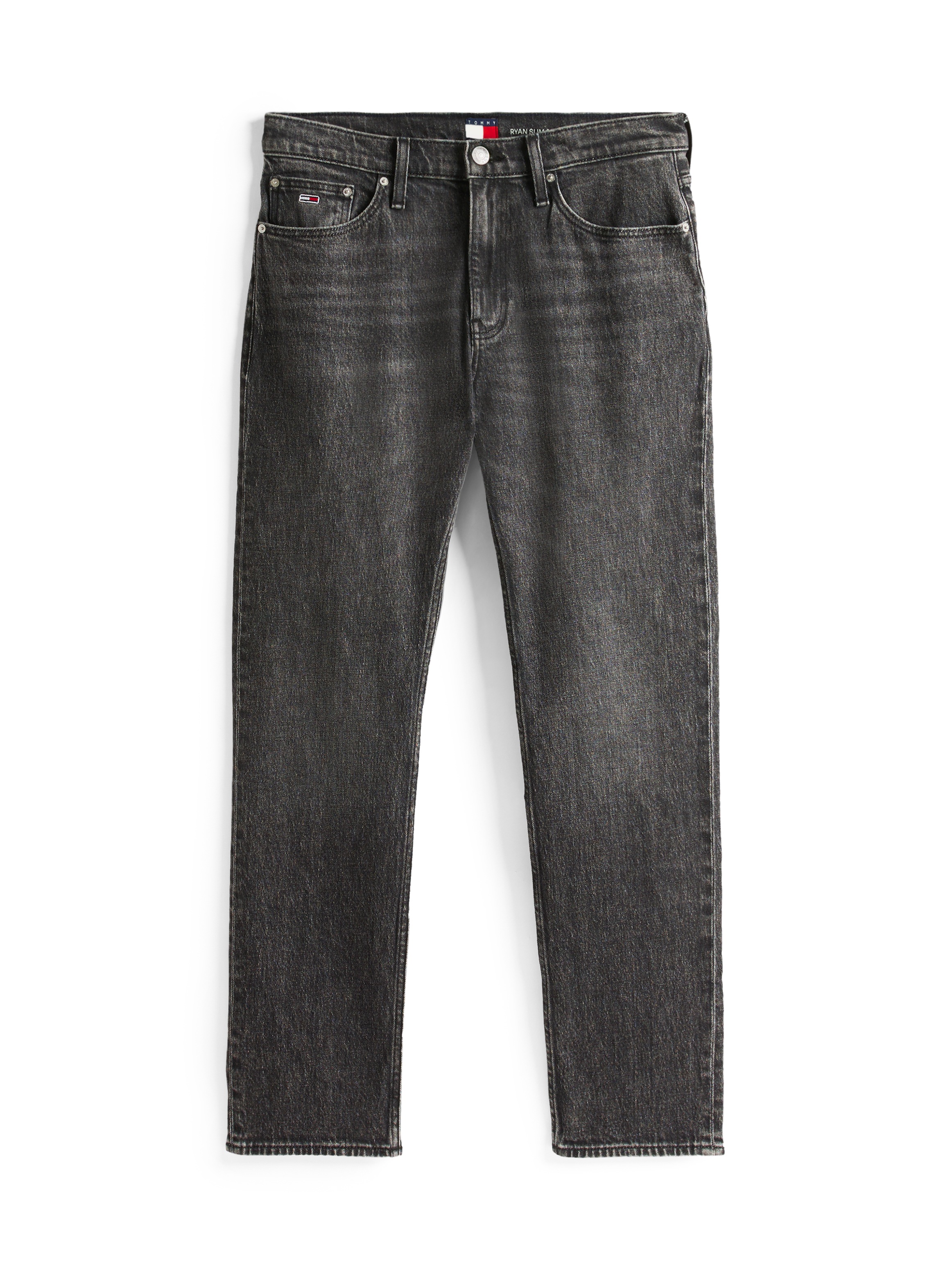 Tommy Jeans Slim-fit-Jeans »Ryan Regular Slim Straight«, Slim‑Straight‑Jeans aus hochwertigem Denim regulärer Leibhöhe