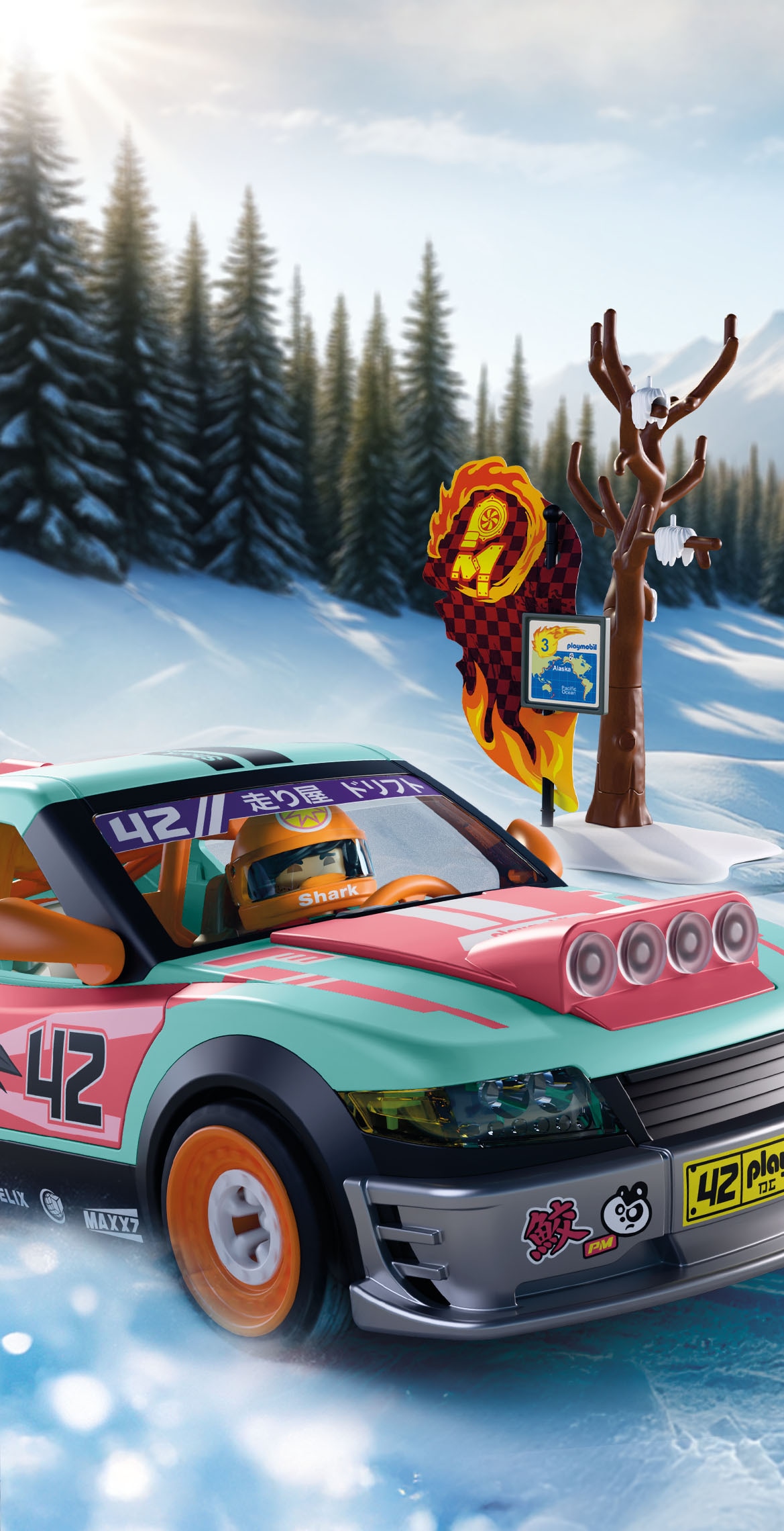 Playmobil® Konstruktions-Spielset »Offroad Tuningcar (72062), City Action« Made in Europe