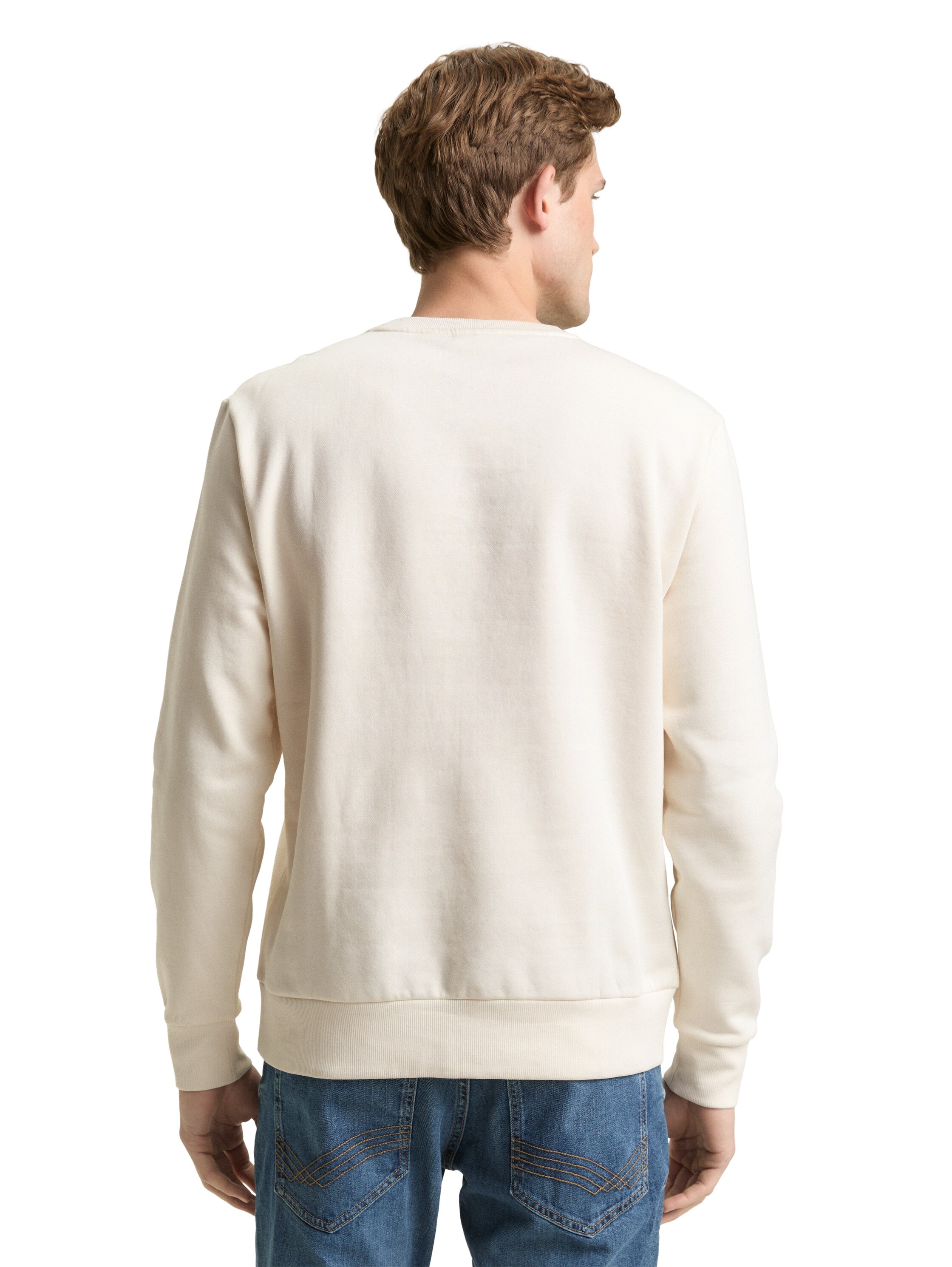 TOM TAILOR Sweat-shirt , avec broderie logo
