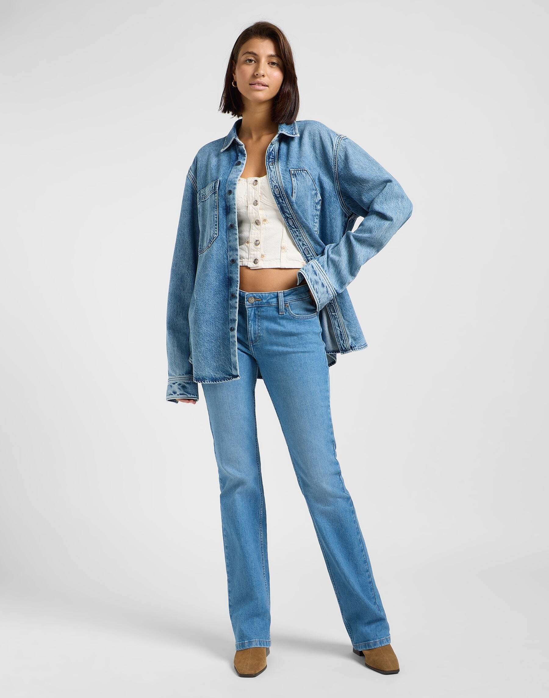 Lee® Jeanshemd »LEE Jeanshemd Engineer Overshirt«