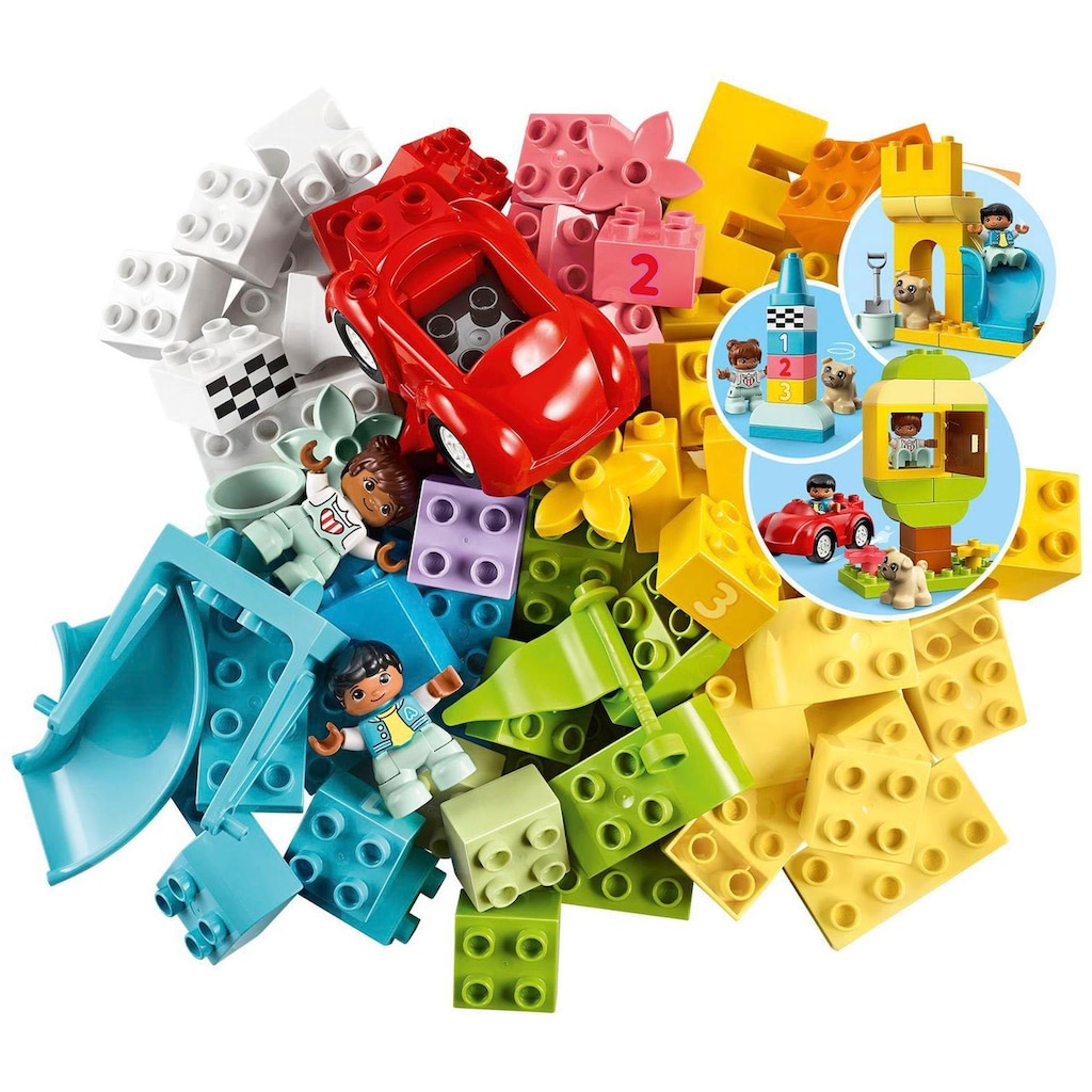 LEGO® Konstruktionsspielsteine »Deluxe Steinebox (10914), LEGO® DUPLO® Classic«, (85 St.)