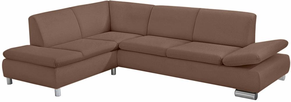 Max Winzer® Ecksofa »Toulouse modern und bequem, aktuelles Design, hoher Sitzkomfort«, mit klappbaren Armlehnen, Breite 271 cm
