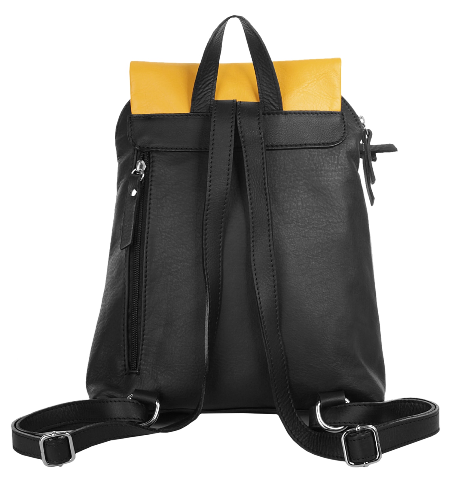 Cluty Cityrucksack echt Leder, Made in Italy