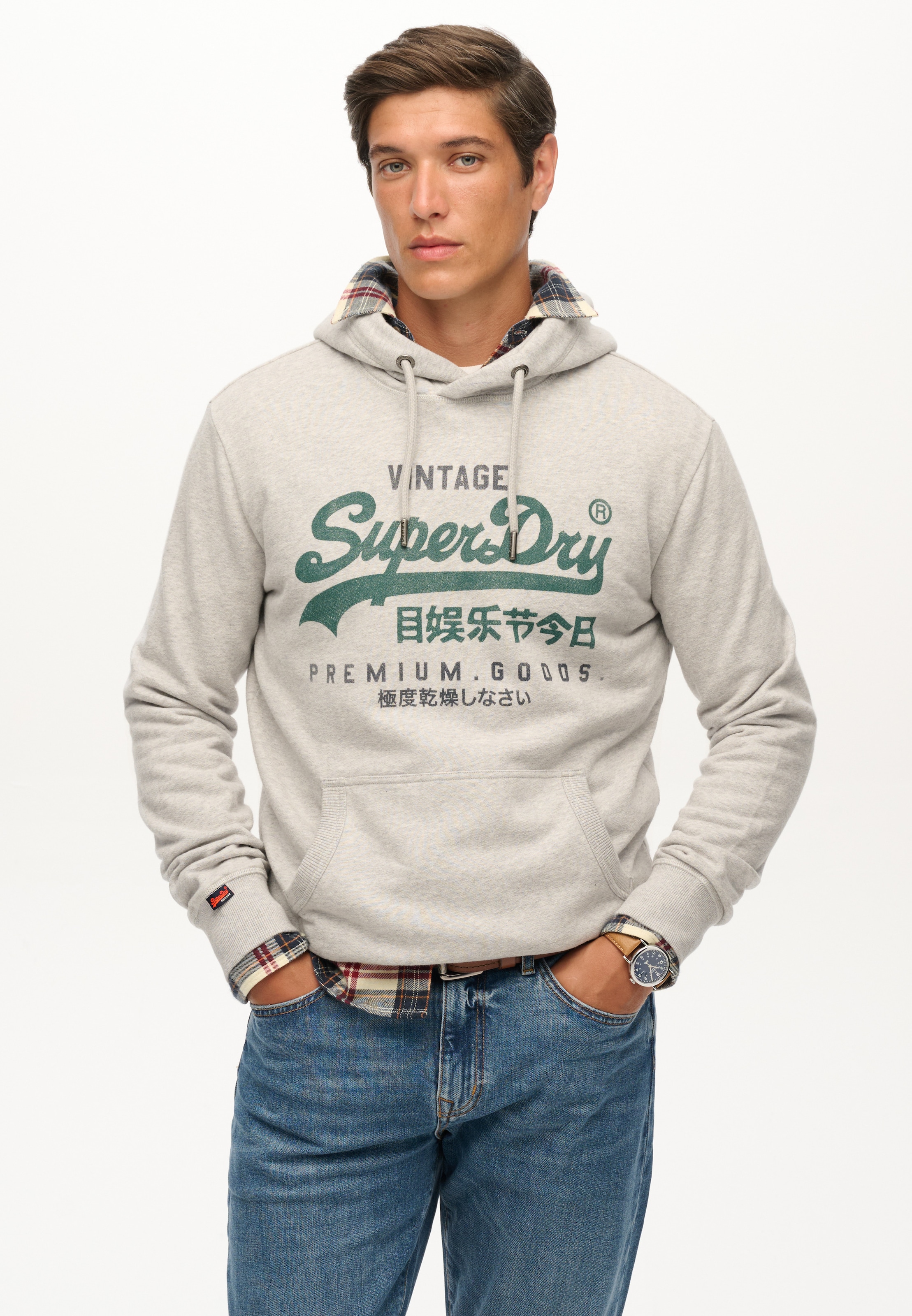 Image of Superdry Kapuzensweatshirt "VL DUO CLASSIC HOOD"