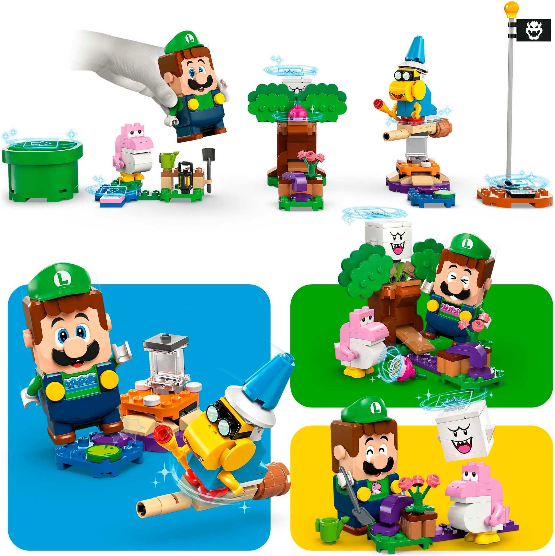 LEGO® Pions de construction »Abenteuer mit dem interaktiven LEGO® Luigi™ (71440), LEGO Super Mario« Made in Europe