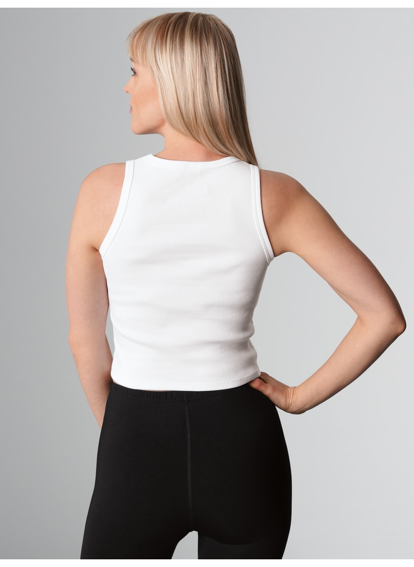 Trigema Crop-Top »TRIGEMA Cropped Top aus elastischem Doppelripp«, (1 tlg.)