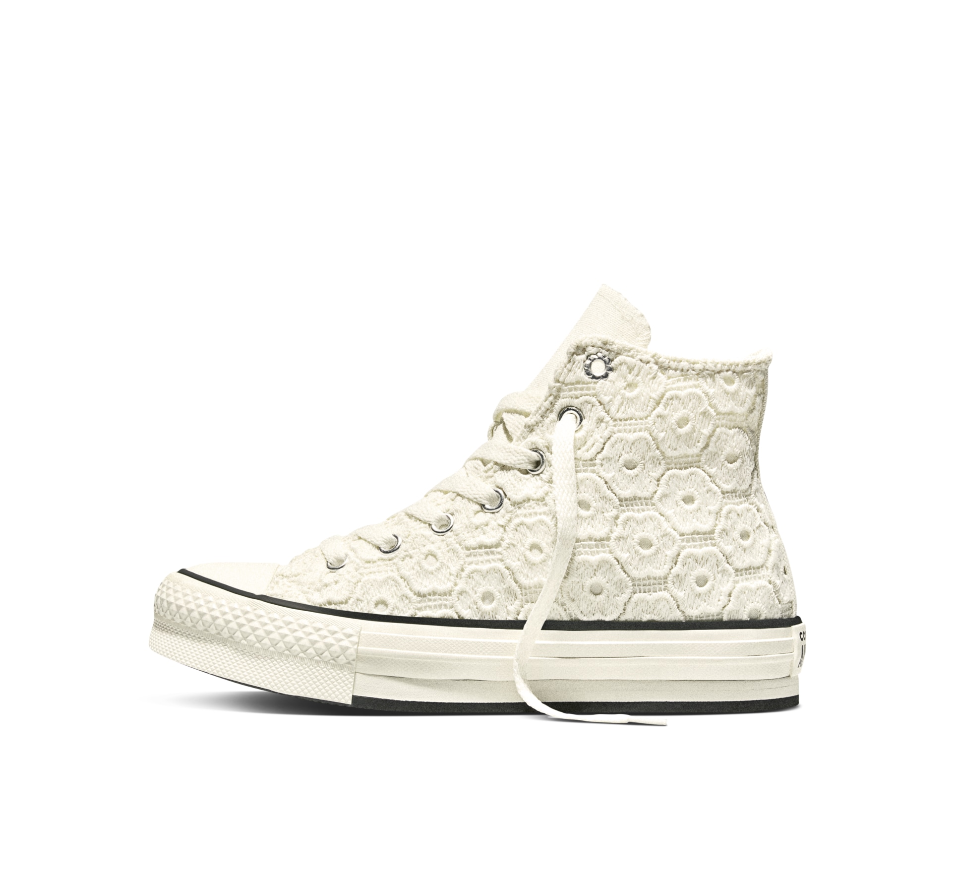 Converse Sneaker »CHUCK TAYLOR ALL STAR EVA LIFT PLATFORM FLORAL CROCHET«  für Alltag, sportlicher Stil, für Teens