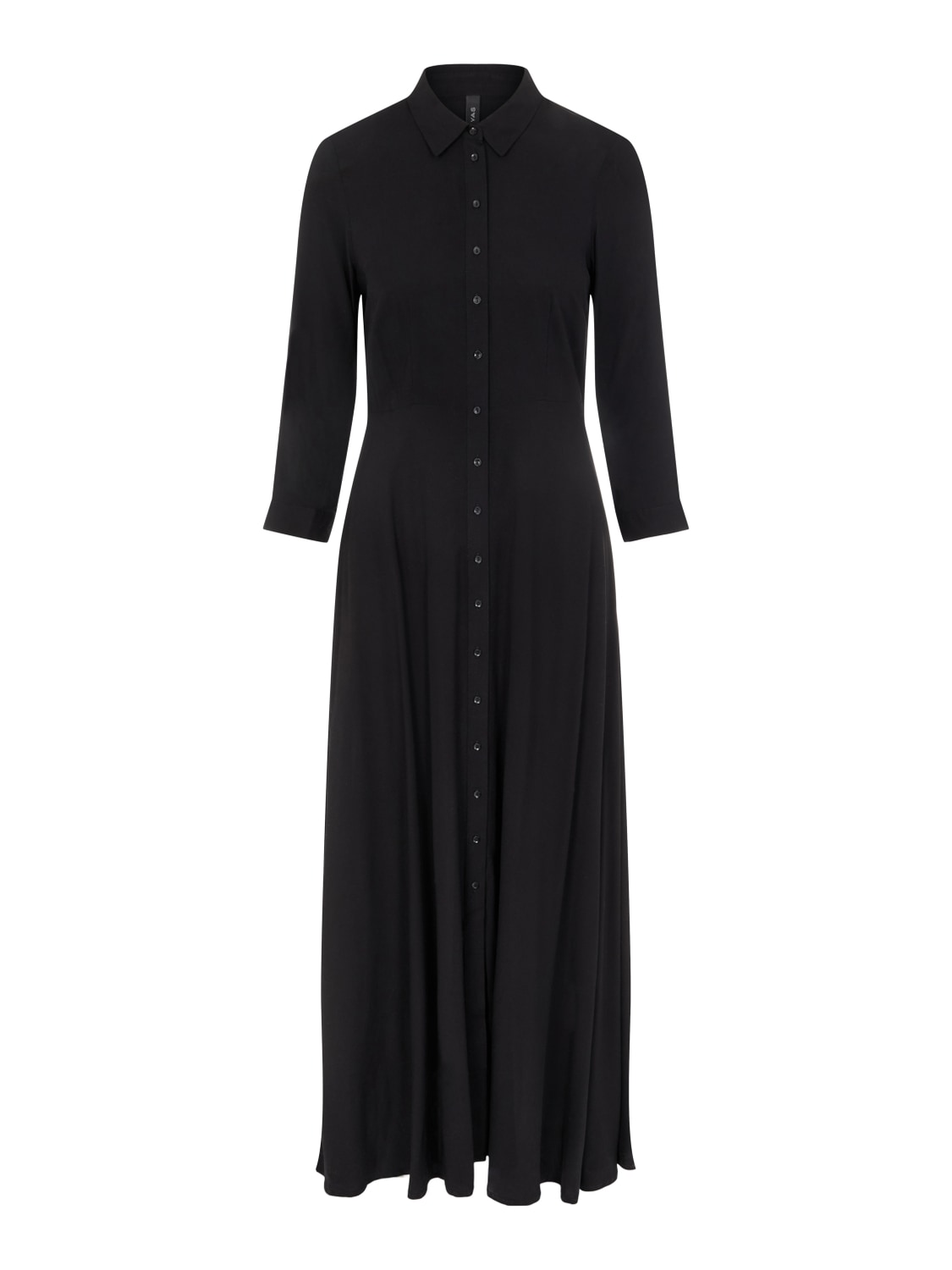 Y.A.S Hemdblusenkleid »YASSAVANNA LONG SHIRT DRESS«, mit 3/4 Ärmel