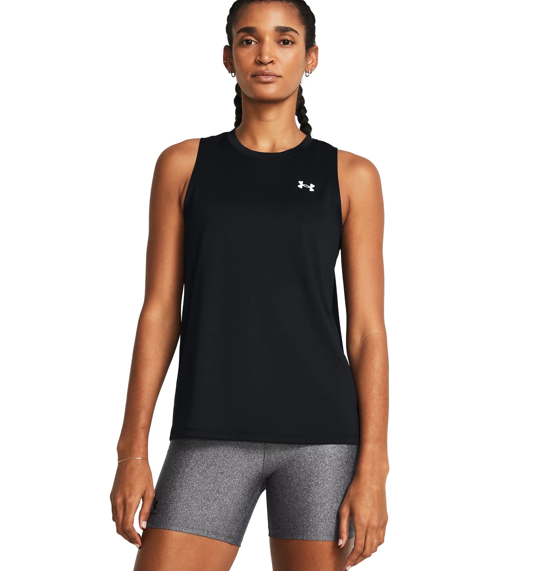 Image of Under Armour Tanktop "TECH TANK SOLID" ärmelloser Schnitt, für Sportmode und aktive Freizeit