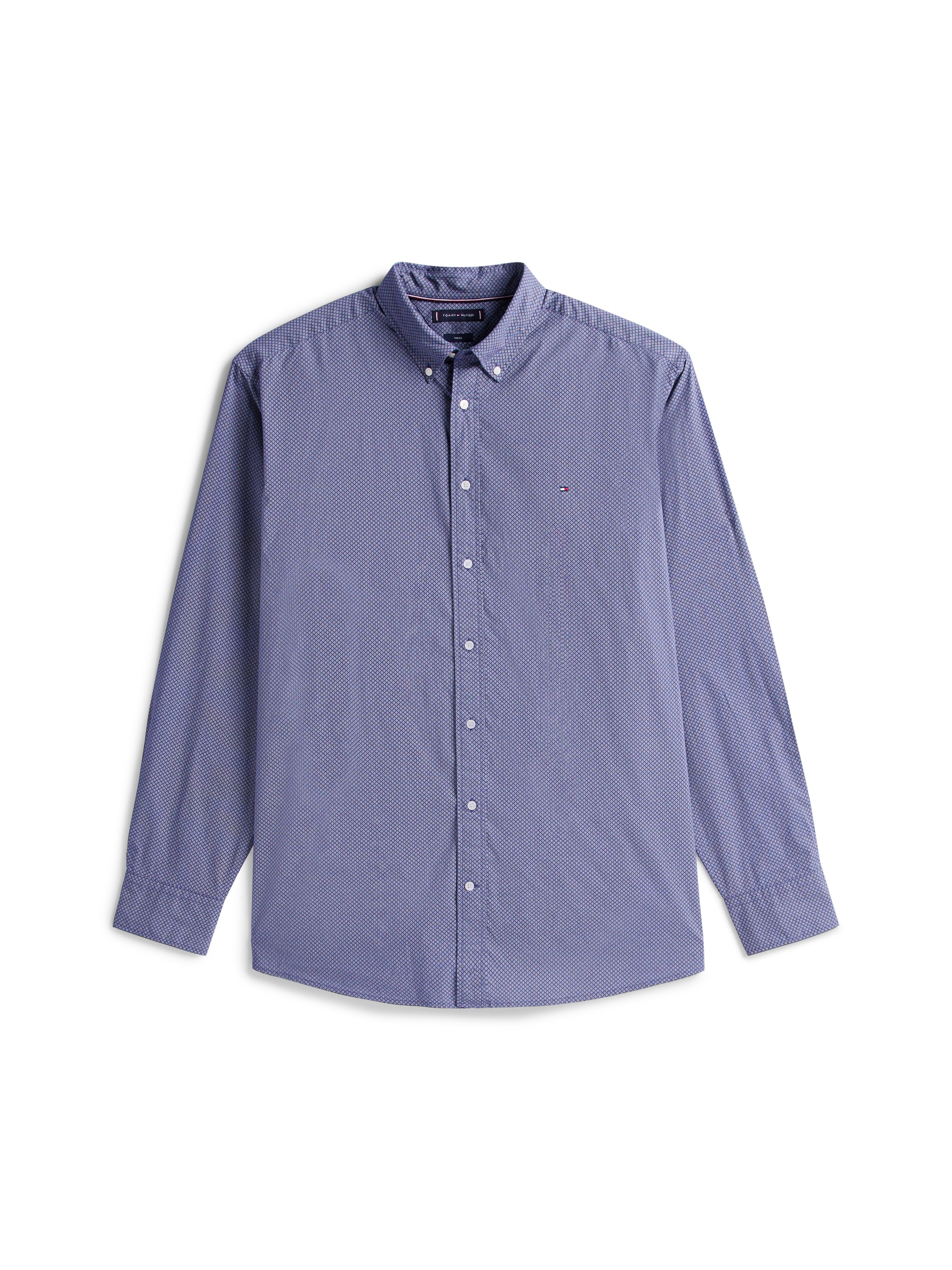 Tommy Hilfiger Big & Tall Langarmhemd »BT-FLEX POPLIN MICRO«, Grosse Grössen, Button-down-Kragen, Businesshemd, Regular Fit