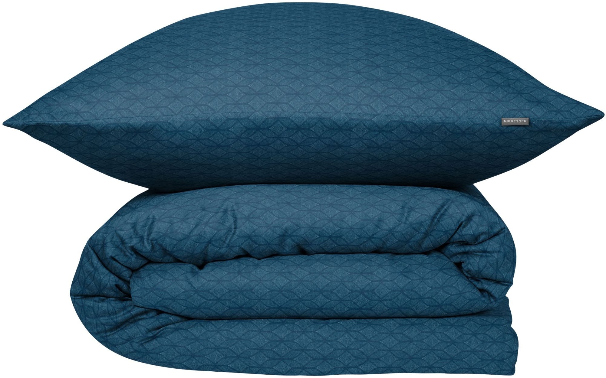 Image of Schiesser Bettwäsche "Dotted Diamond aus weicher Baumwolle mit Grafikprint" 2 OEKO-TEX MADE IN GREEN