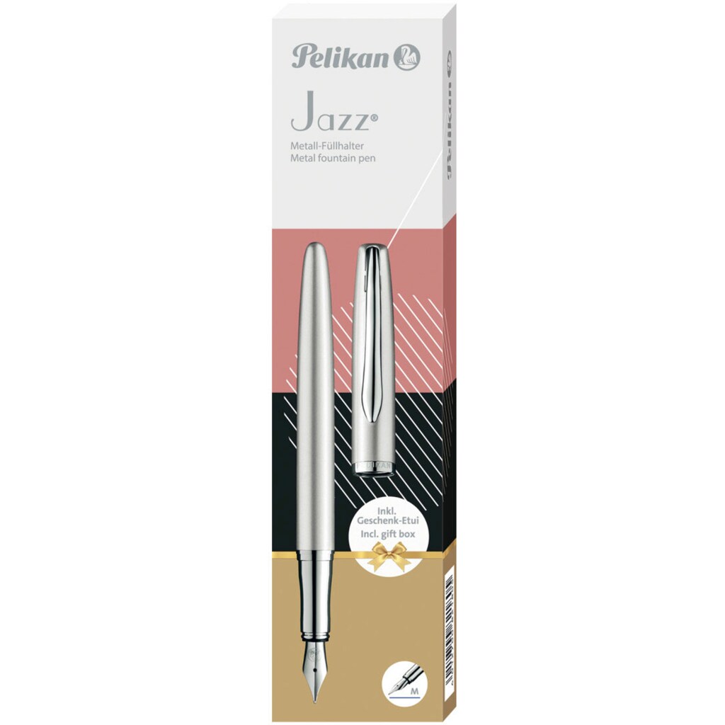 Pelikan Füllhalter »P36 Jazz® Noble Elegance, silberfarben«