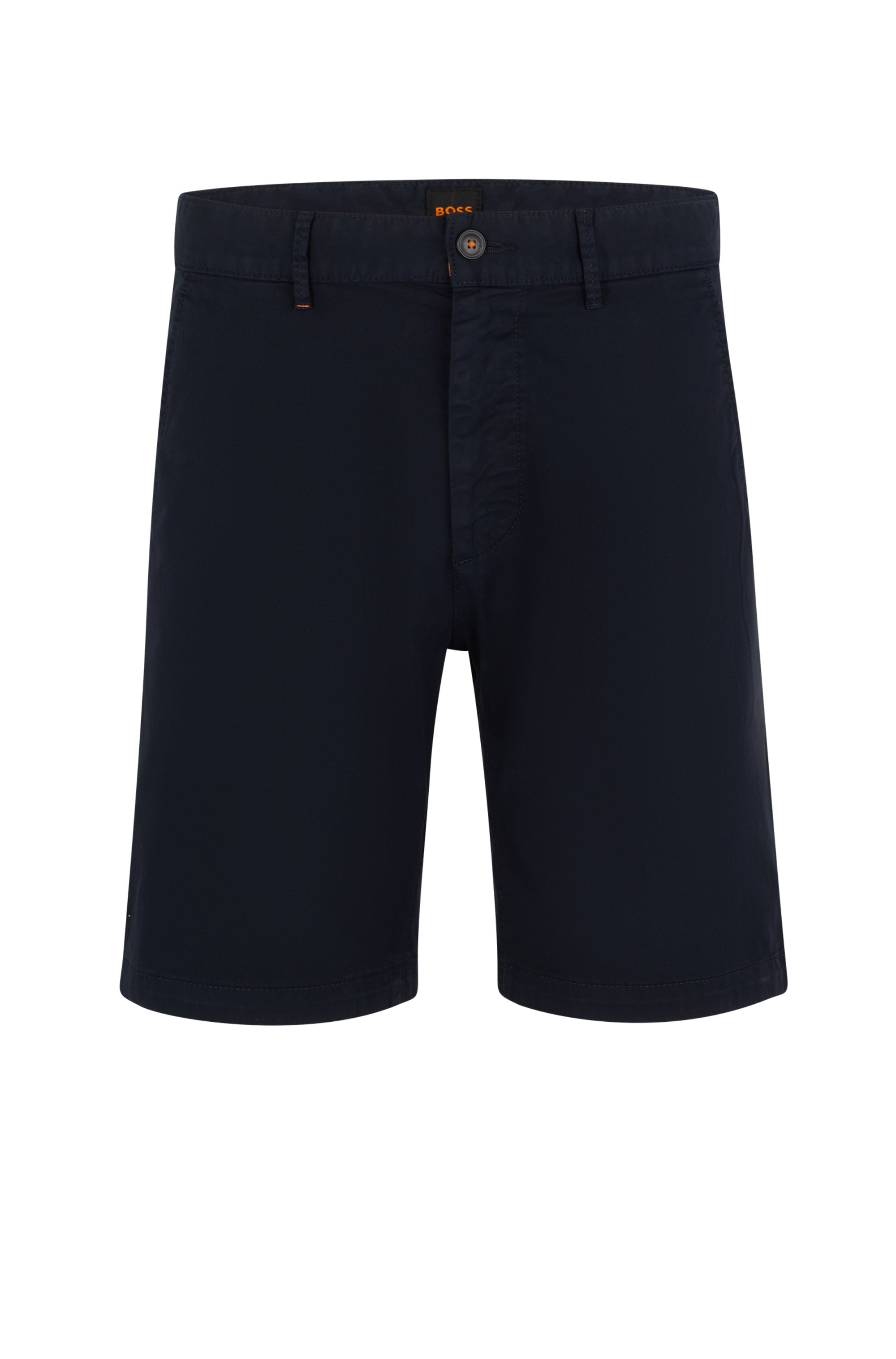 Chinohose »Chino-slim-Shorts«, mit Kontrastdetails