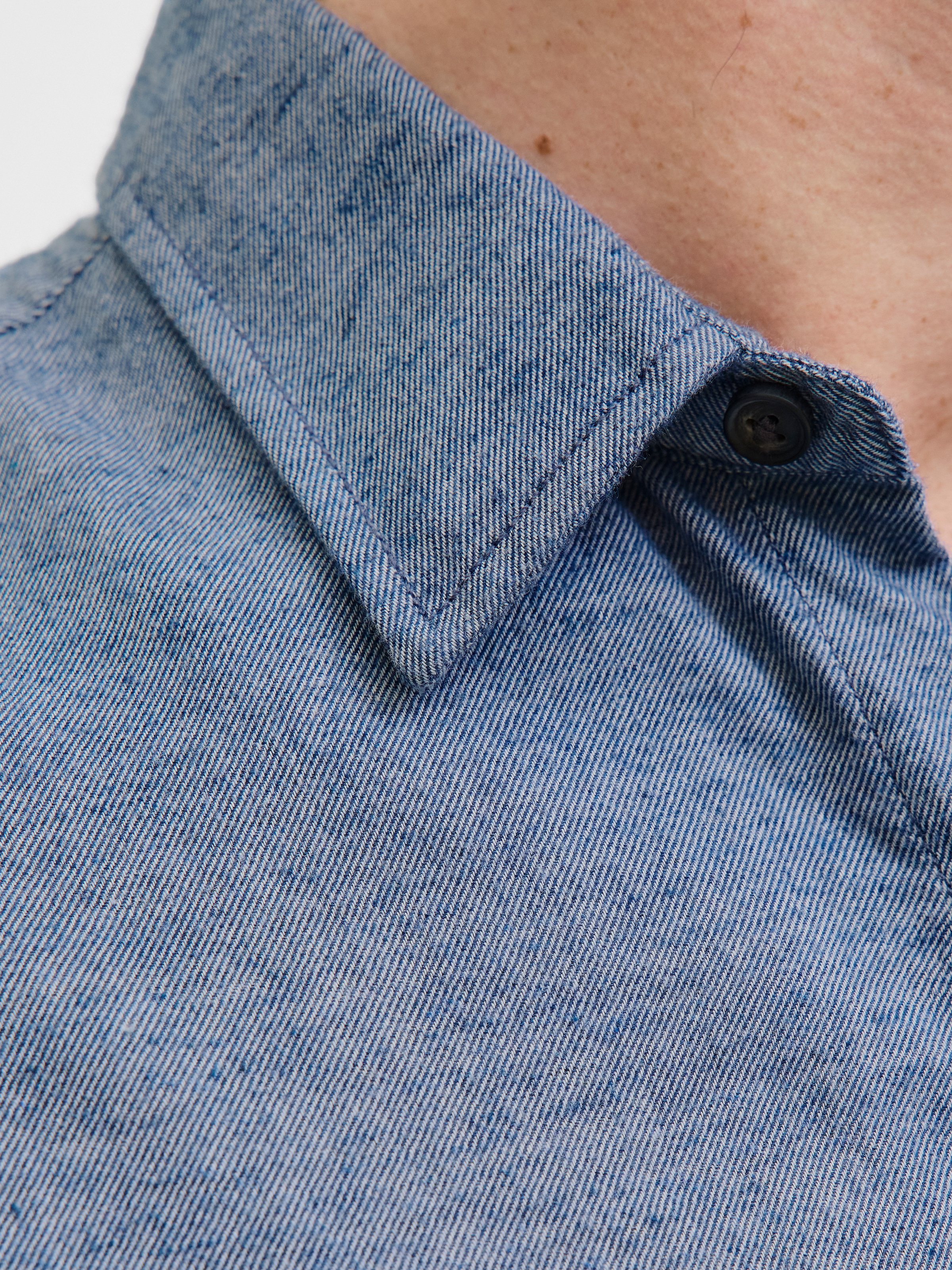 Jack & Jones Langarmhemd »JJECLASSIC MELANGE SHIRT L/S NOOS«