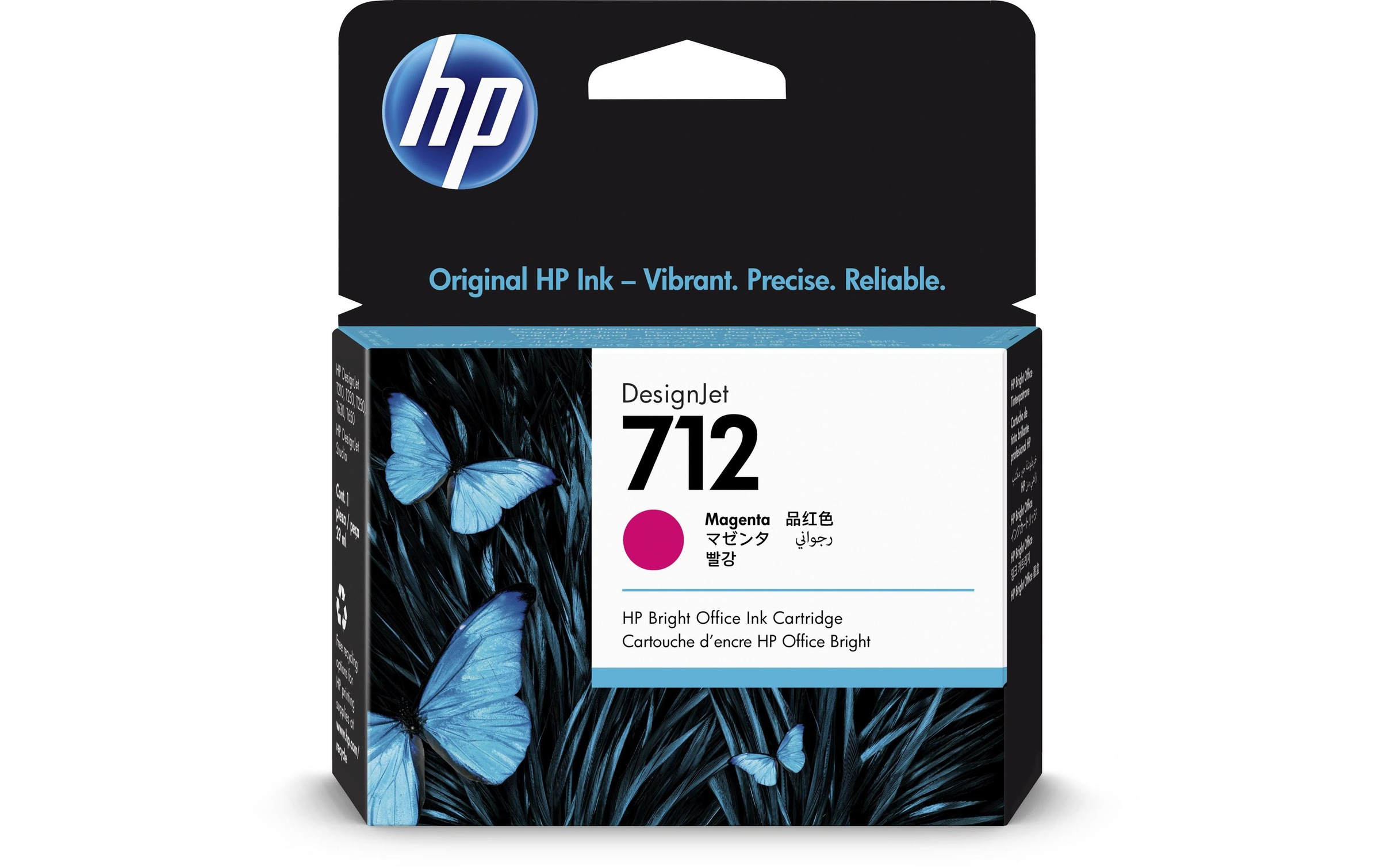 Image of HP Tonerpatrone "Nr. 712 (3ED68A) Magenta"