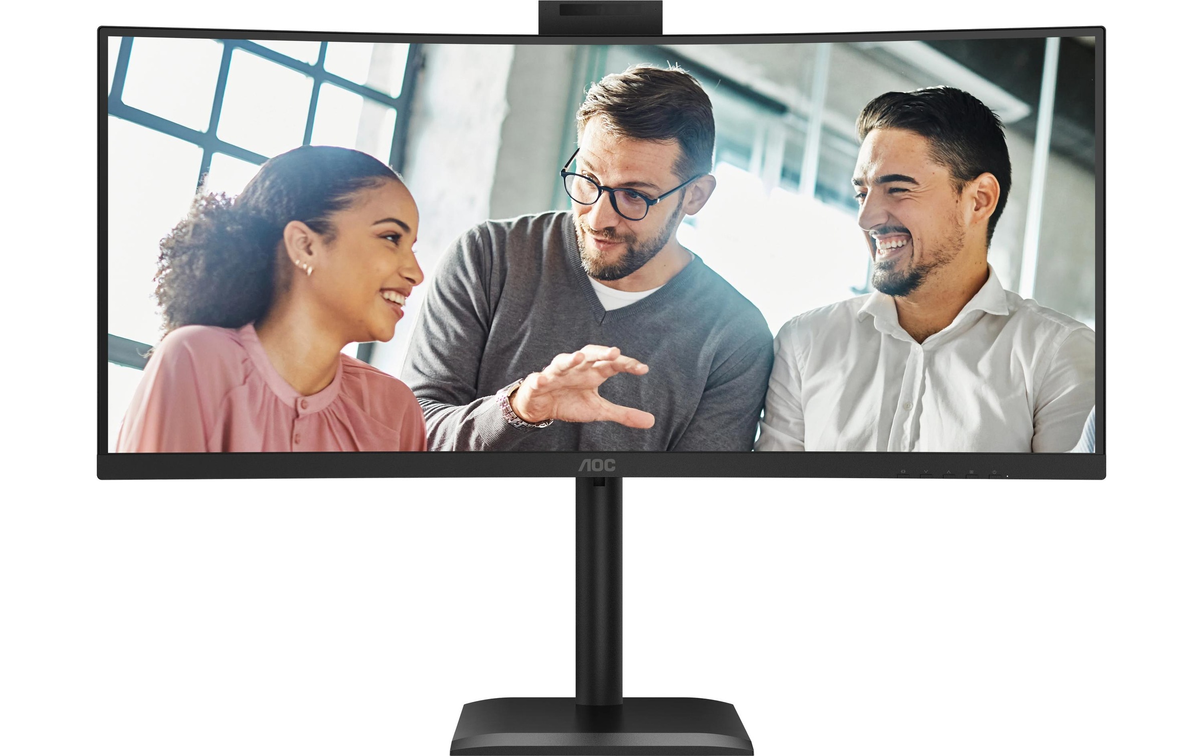AOC Curved-LED-Monitor »CU34E4CW« 86,36 cm/34 ″  3440 x 1440 px UWQHD 120 Hz