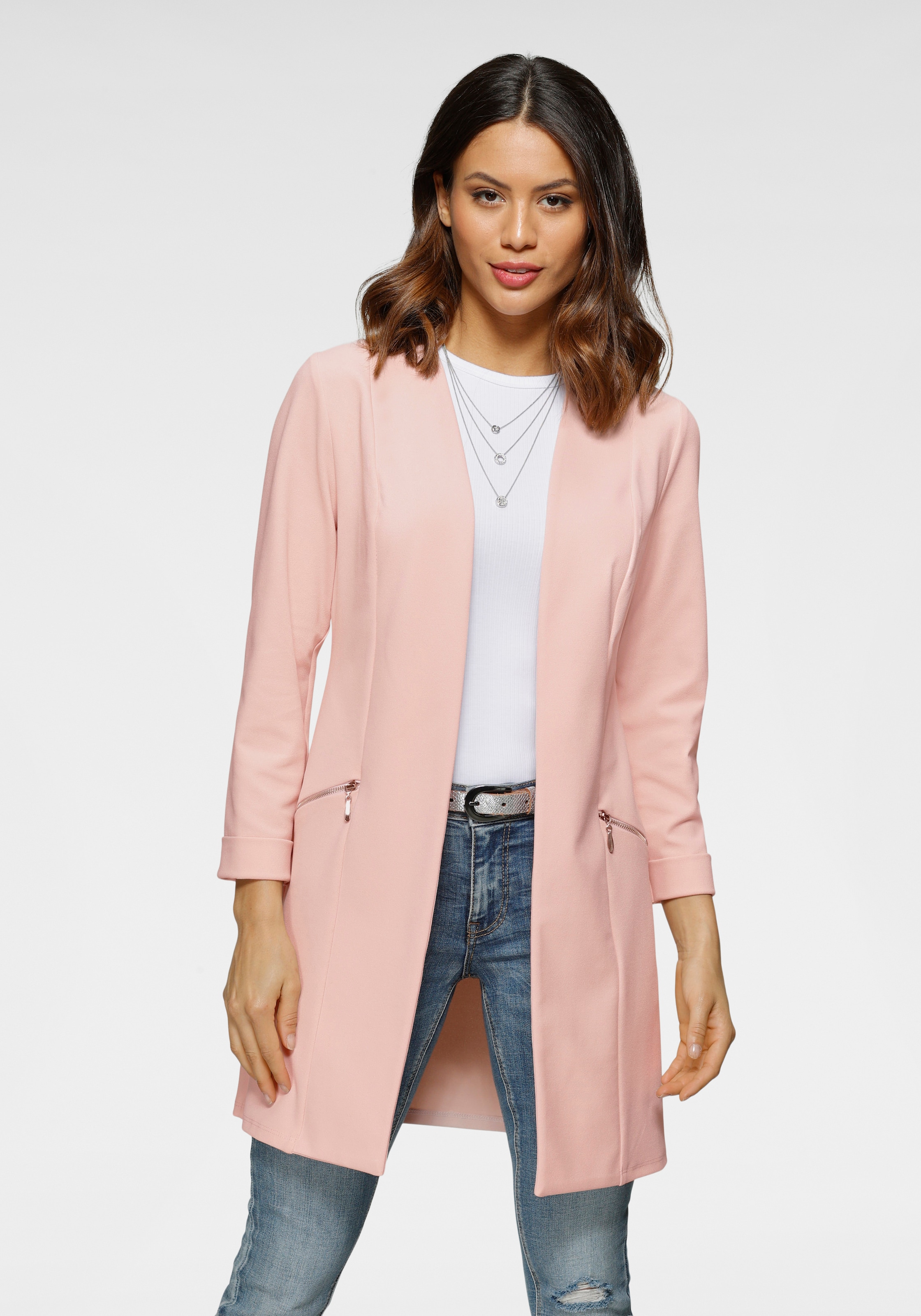 Image of Laura Scott Longblazer mit Reissverschlüssen