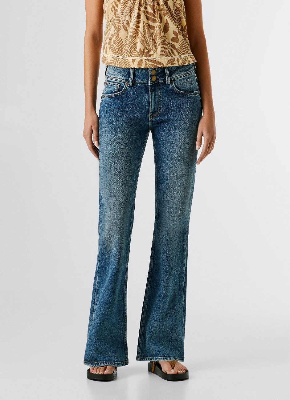 Image of Pepe Jeans Straight-Jeans "VENUS" mit schmalem Bein