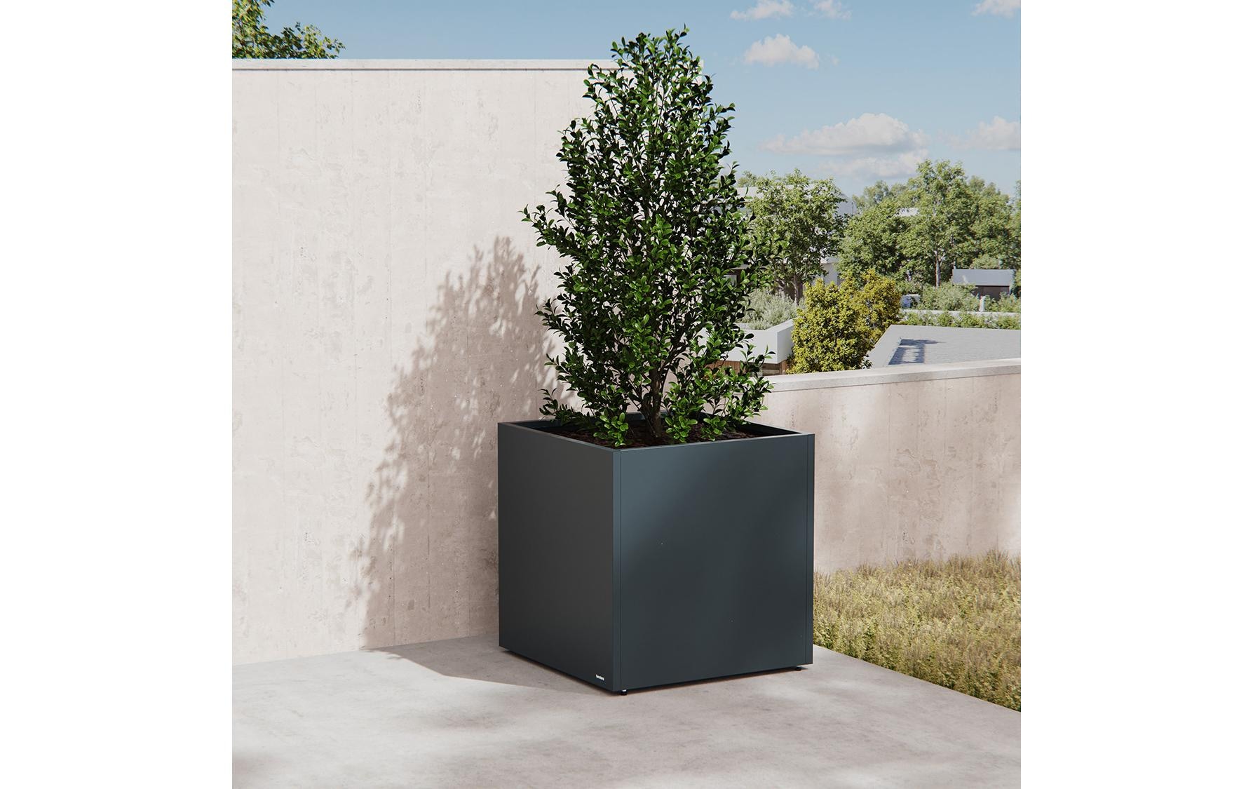 Herstera Garden Pflanzkübel »Metall Würfel«