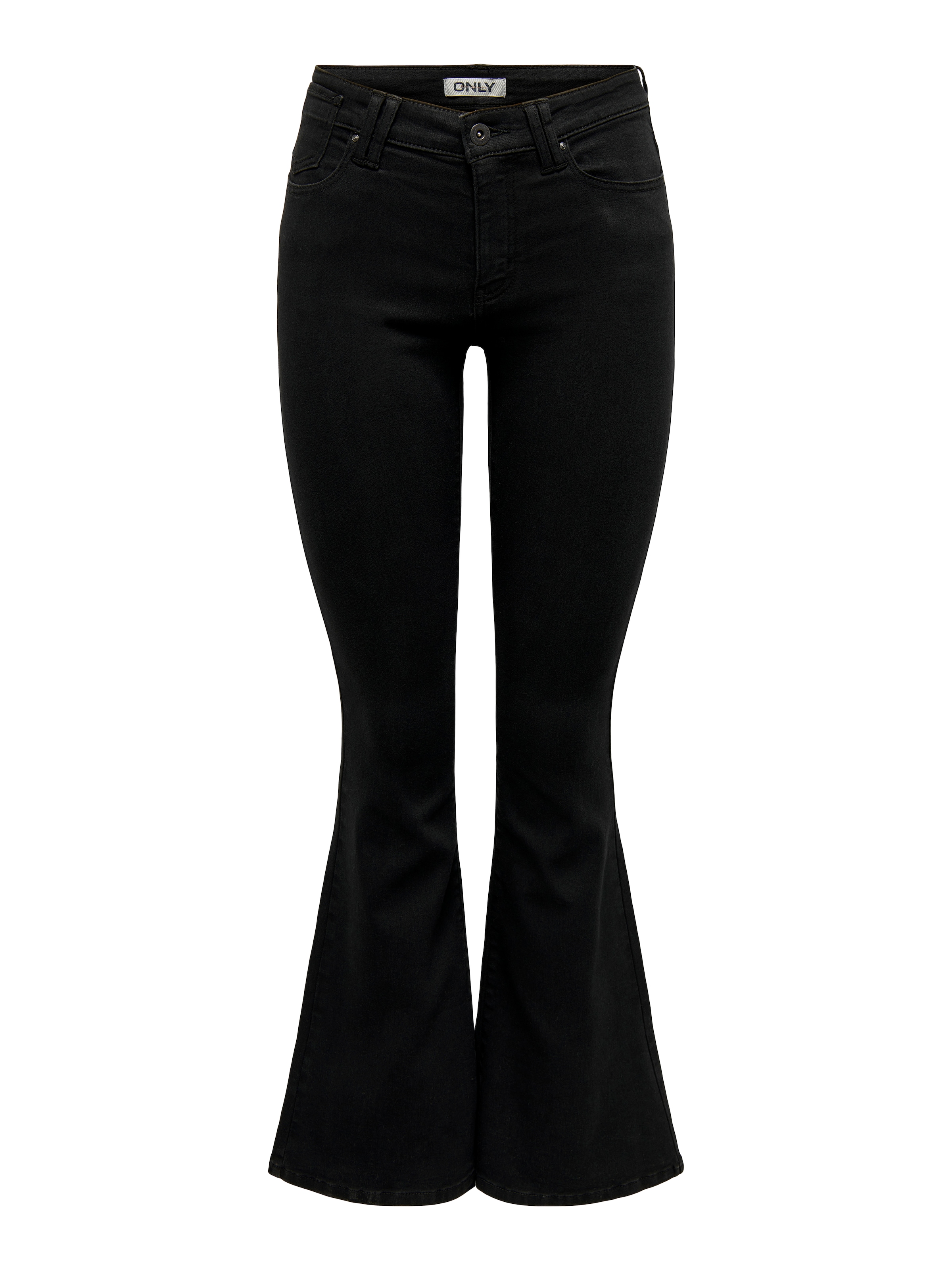 ONLY Jeans bootcut »ONLREESE REG RETRO FLARED DNM BOX« Mélange de matières, coupe bootcut