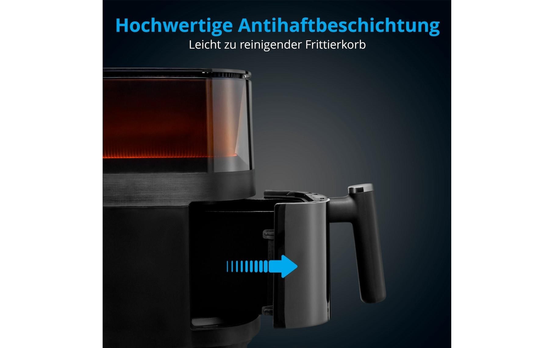 Medion® Heissluftfritteuse »MD 11780 5 l, Schwarz«, 1500 W