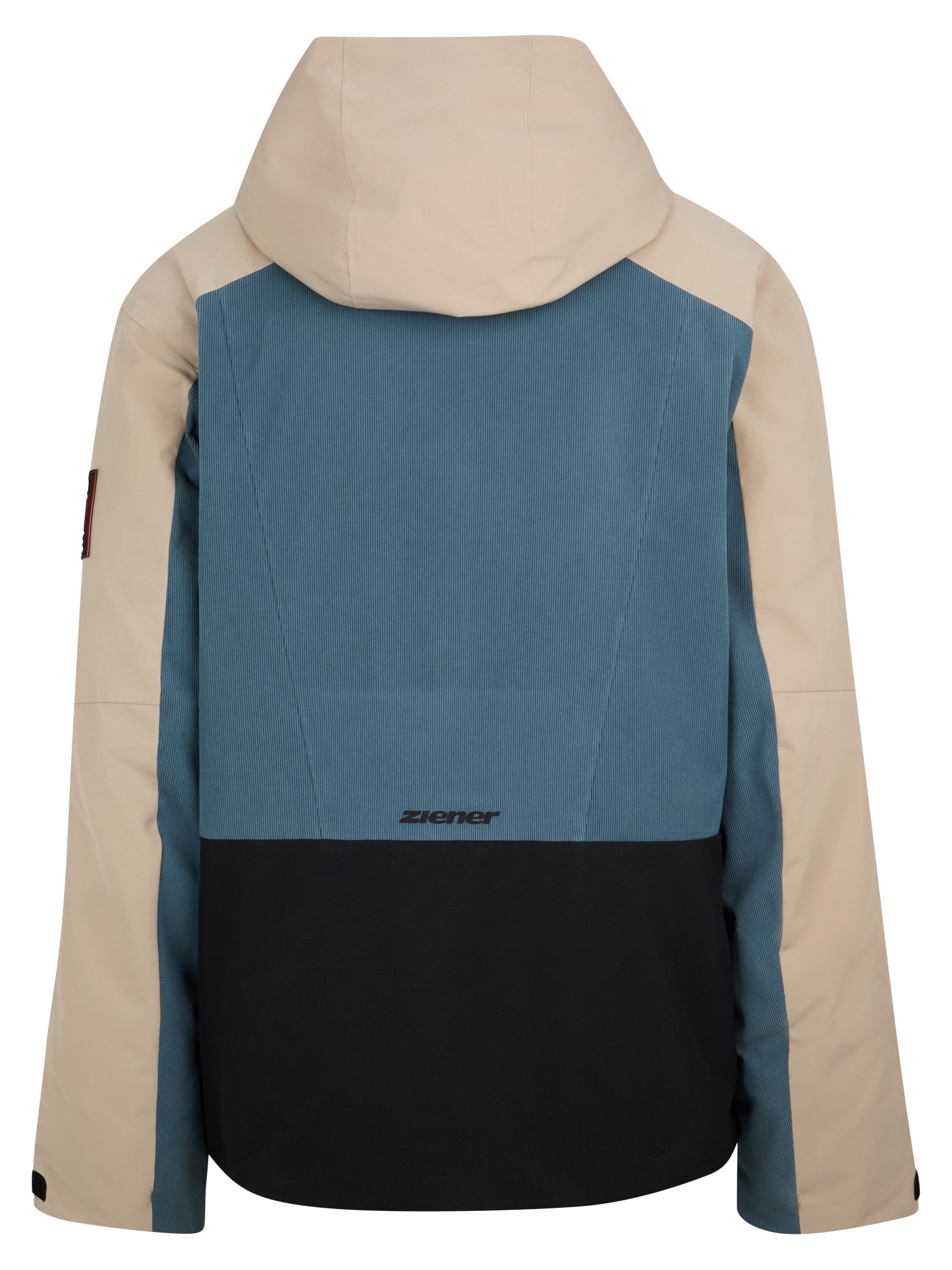 Ziener Skijacke »TOBIN-Z AQUASHIELD® HERREN« wasserdicht, winddicht, atmungsaktiv, elastisch, Kapuze