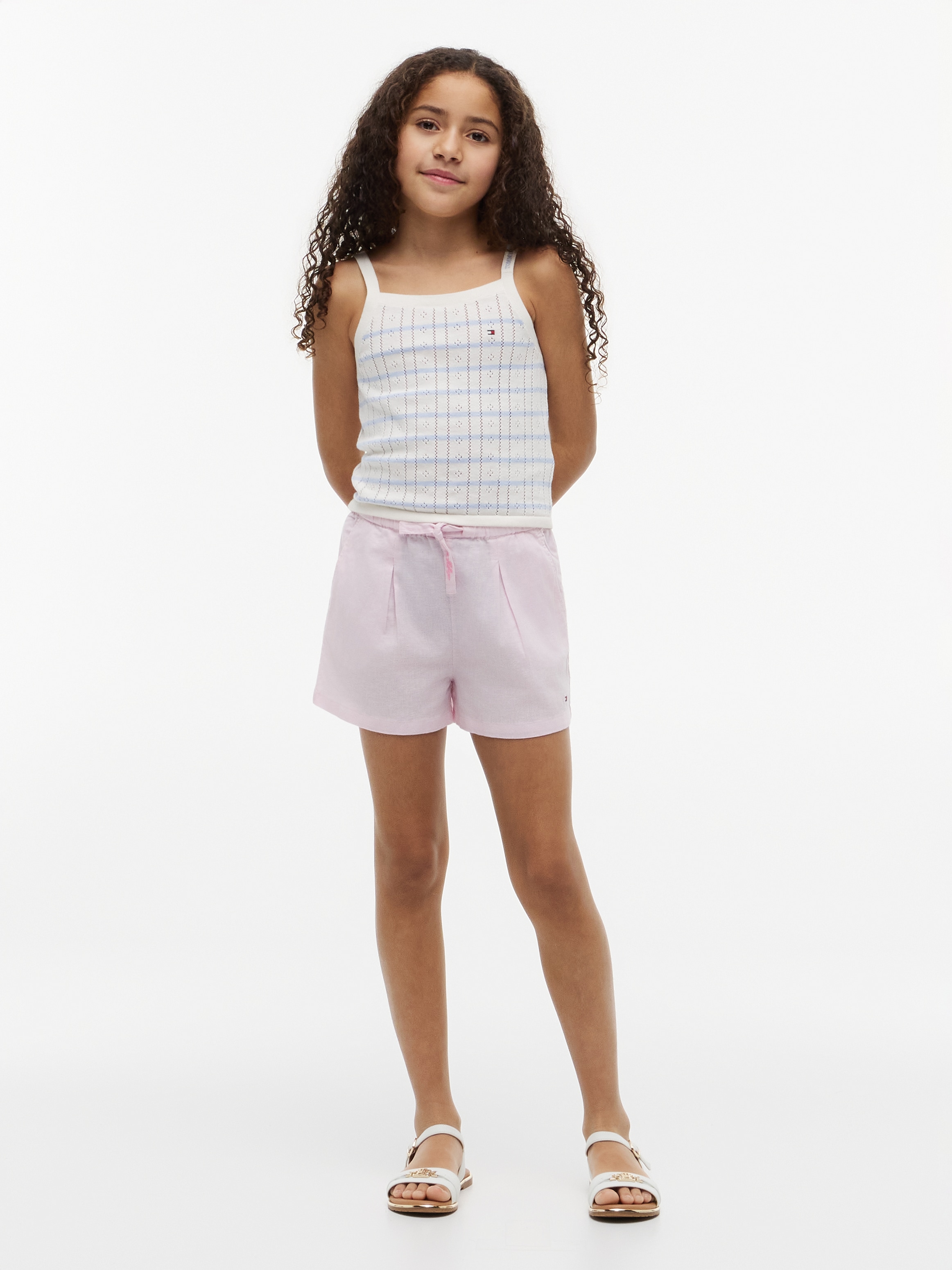 Tommy Hilfiger Short »PULL ON LINEN SHORT«  Enfants jusqu'à 16 ans, mélange lin estival