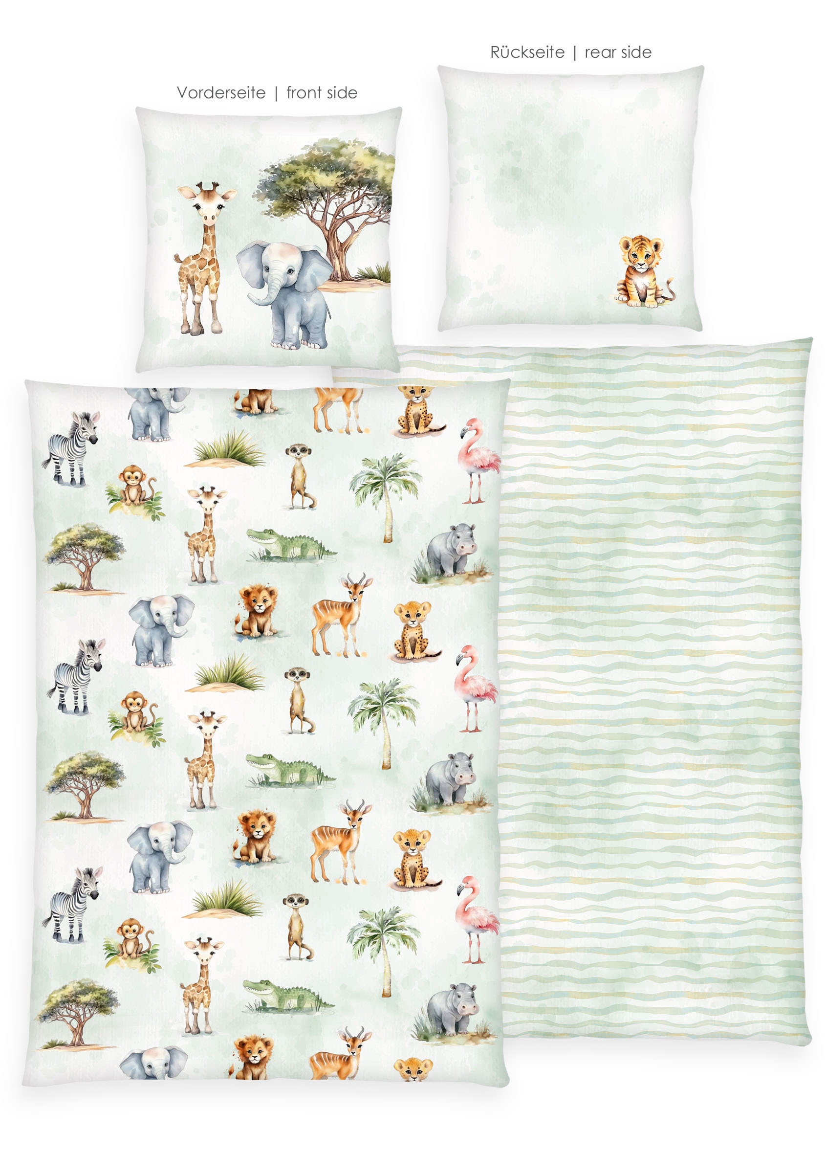 Herding Young Collection Bettwäsche »Young Collection Safari« 2 Stk.