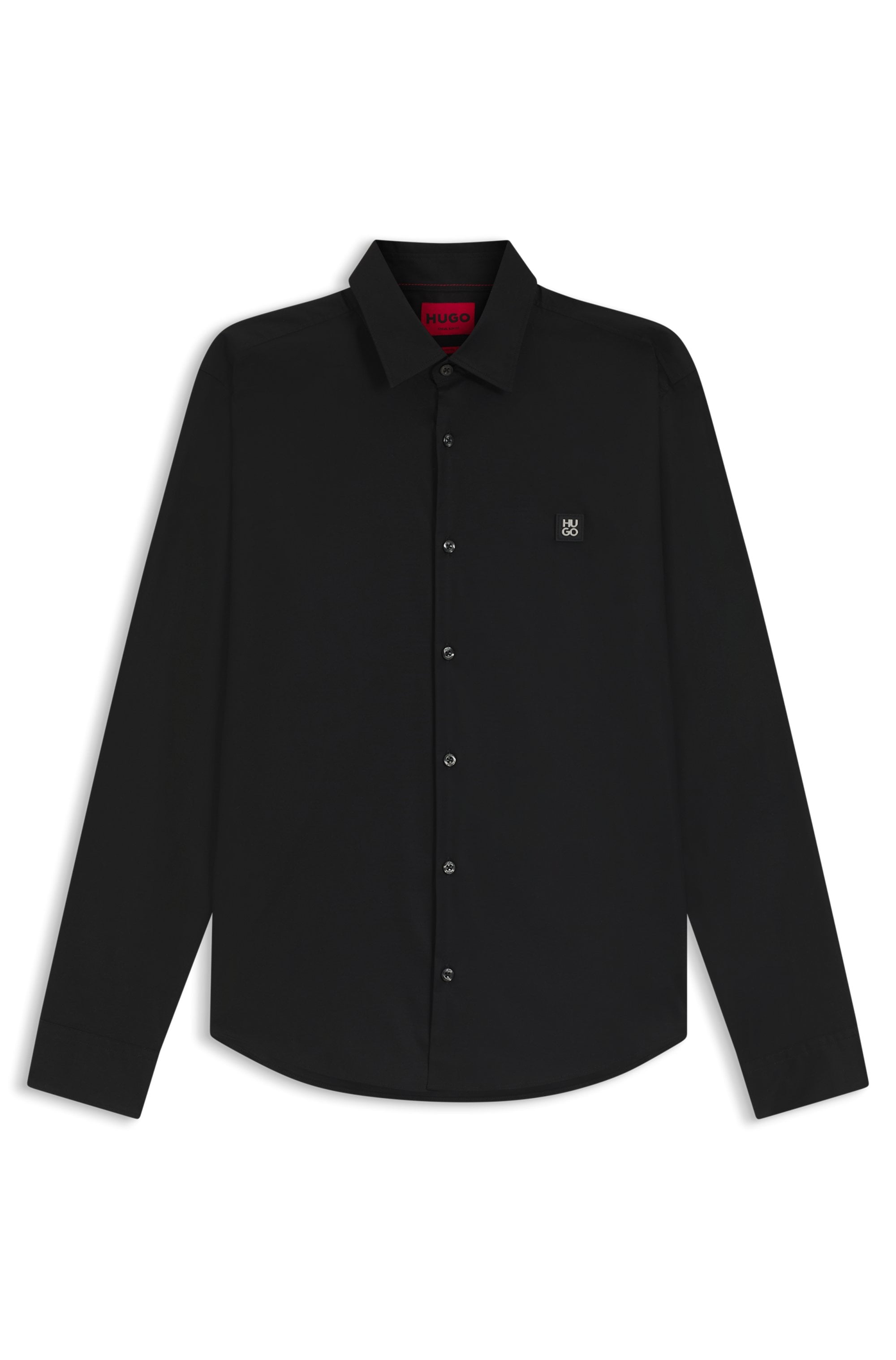 HUGO Chemise d'affaires »Ermo« col Kent, slim fit, coton stretch