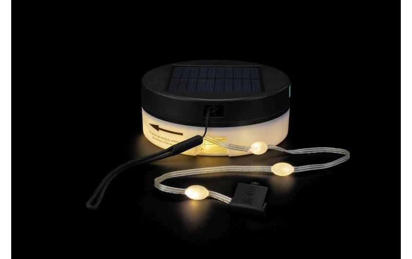 STT LED-Lichterkette »Solar Motion Light ww 500 cm, Grün«, 33 St.-flammig