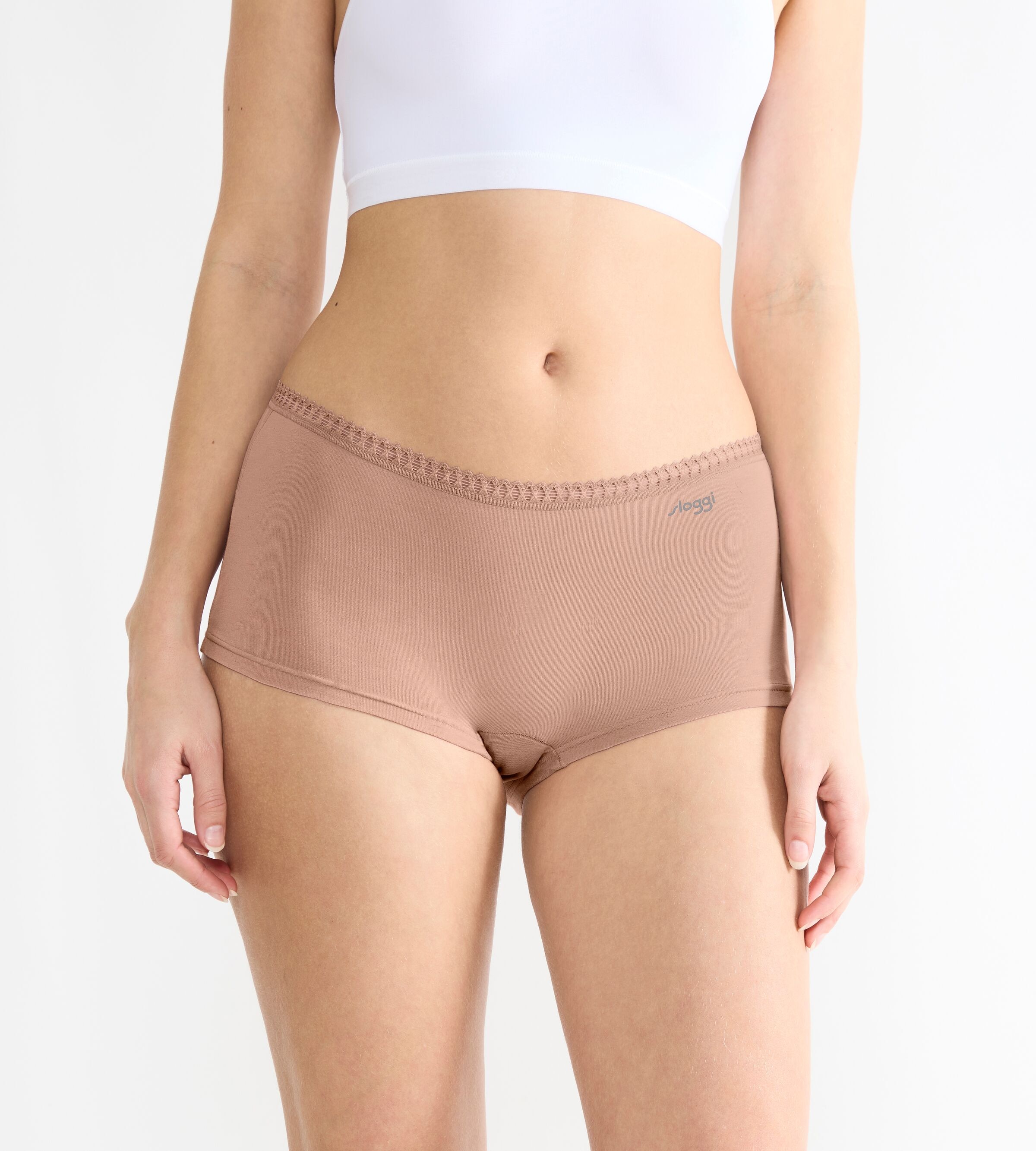 sloggi Panty »GO Crush« avec détails en dentelle, mélange coton