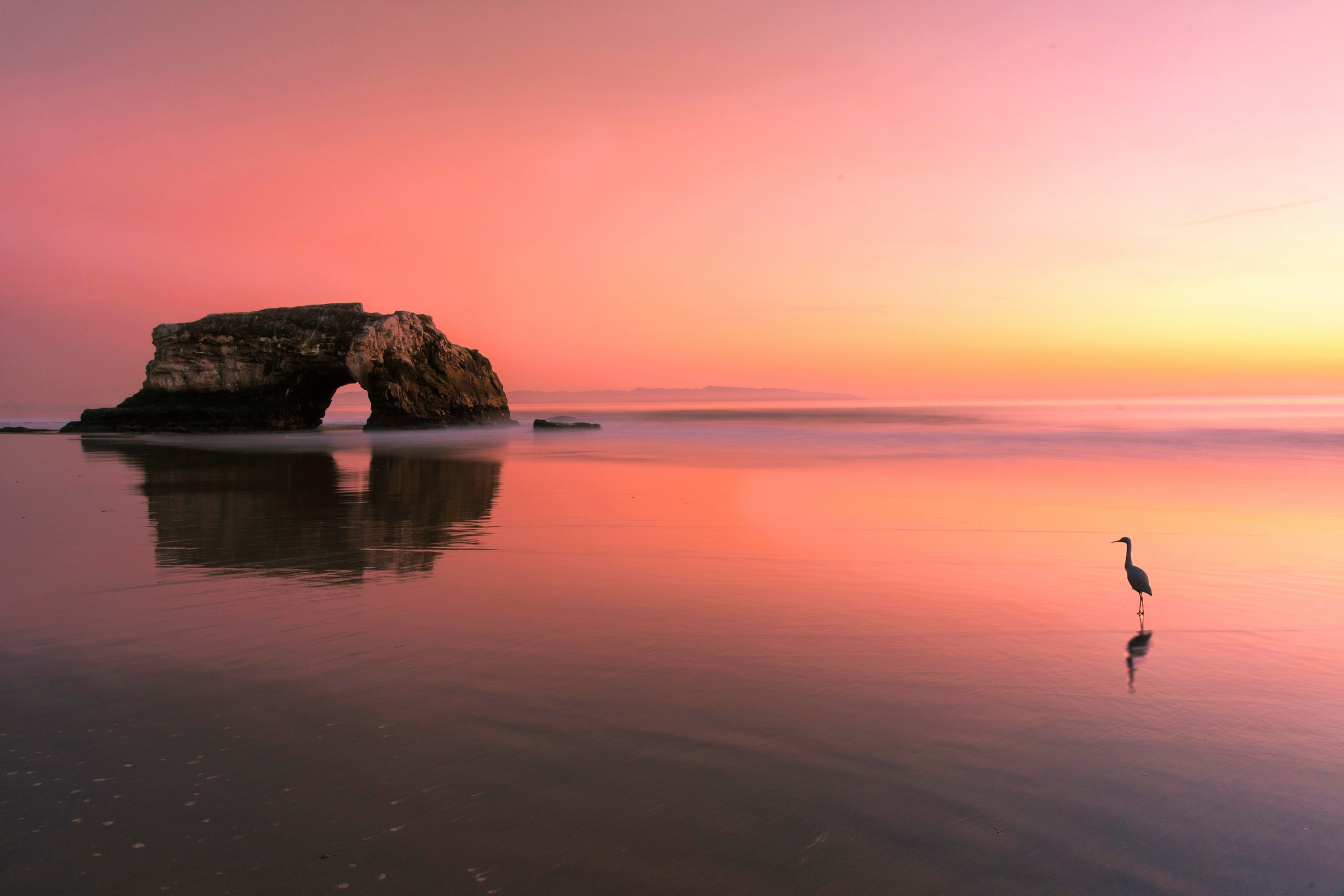 Fototapete »Photo-Art ROB LI, SONNENUNTERGANG AN DER NATÜRLICHEN BRIDGE-2«