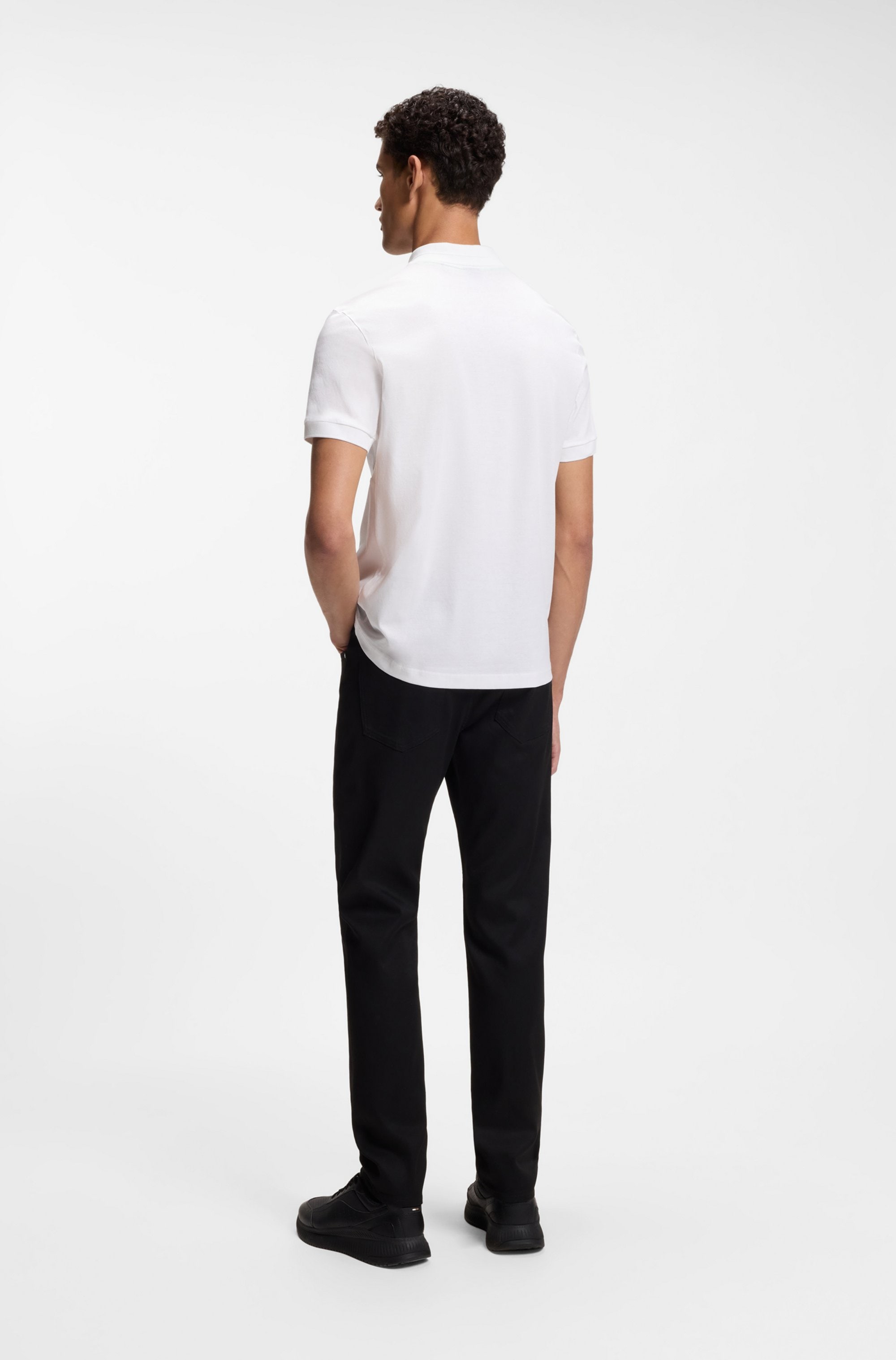 BOSS GREEN Polo »Porsche Spirit 70 Capsule Collection« Premium Herrenmode Innovative Geruchskontroll-Technologie HEIQ MINT