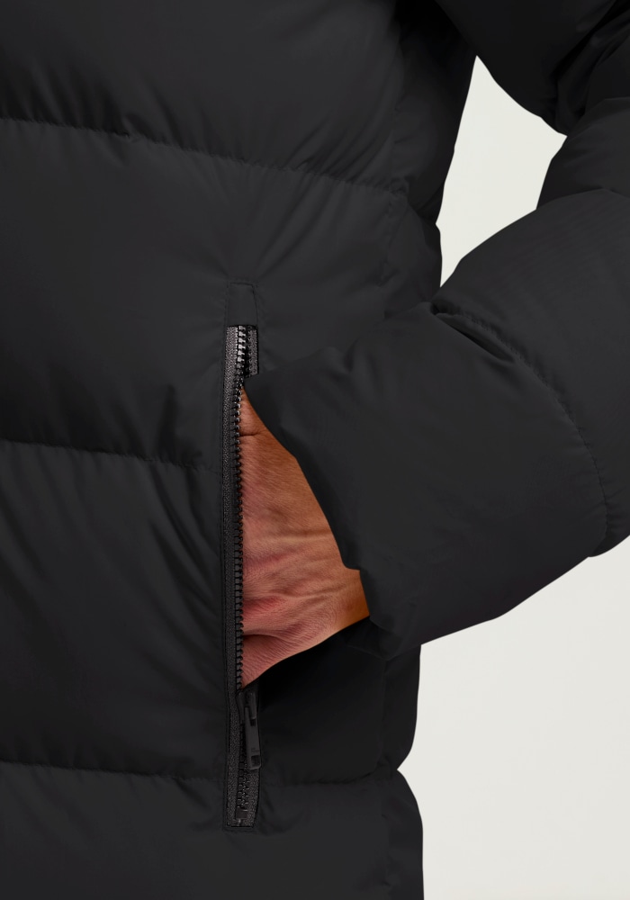 Jack Wolfskin Manteau en duvet »FROZEN PALACE COAT W RDS« avec un rembourrage en duvet de canard et plumes chaud, coupe-vent