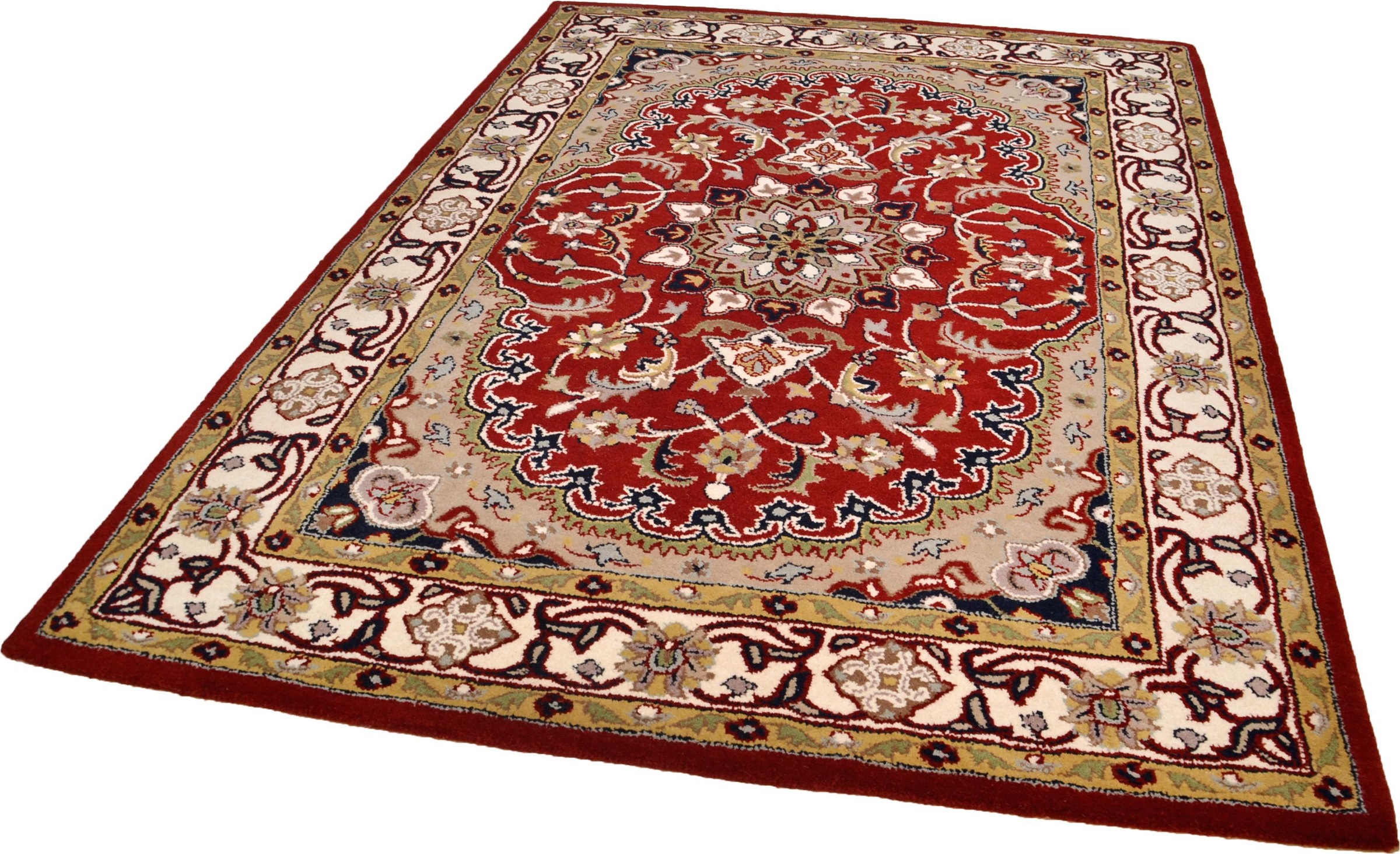 Image of Theko Exklusiv Teppich »Nain«, rechteckig, 12 mm Höhe, Orient-Optik, Wohnzimmer bei Ackermann Versand Schweiz