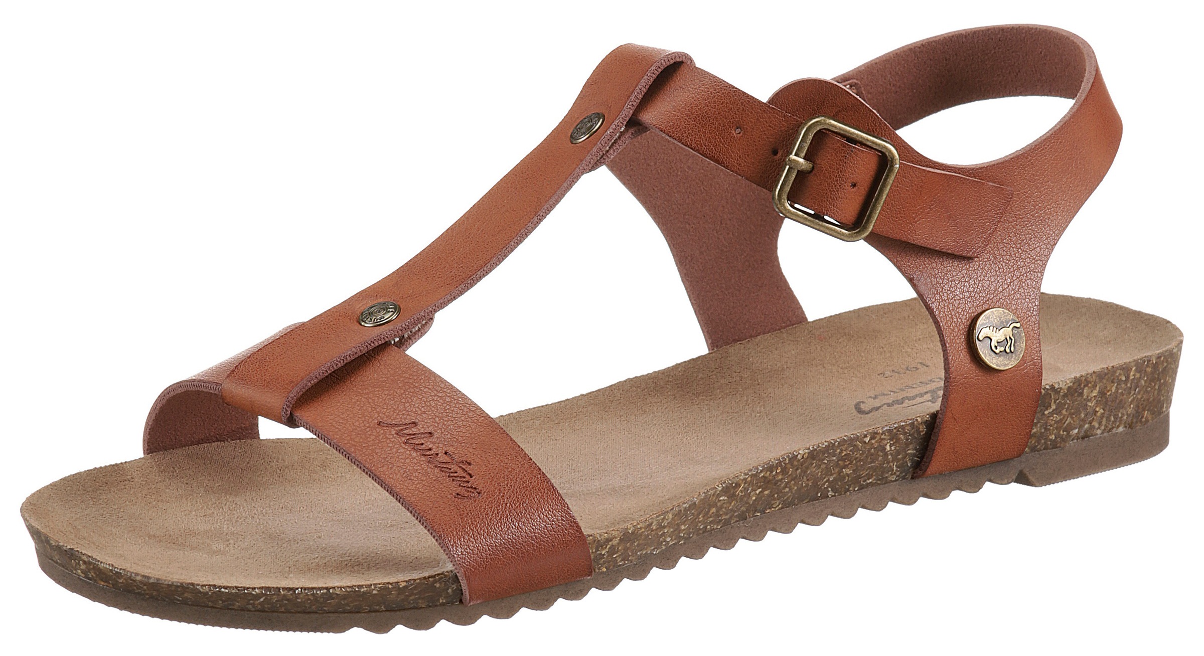 Image of Mustang Shoes Riemchensandale, in klassischer Optik bei Ackermann Versand Schweiz