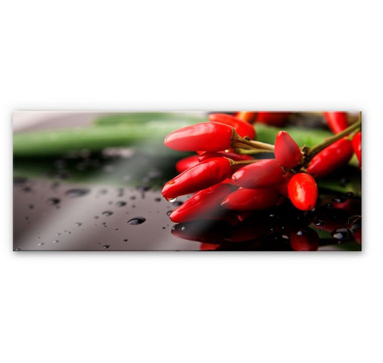 Image of Wall-Art Küchenrückwand »Exotische Schärfe - Panorama«, (1 tlg.) bei Ackermann Versand Schweiz