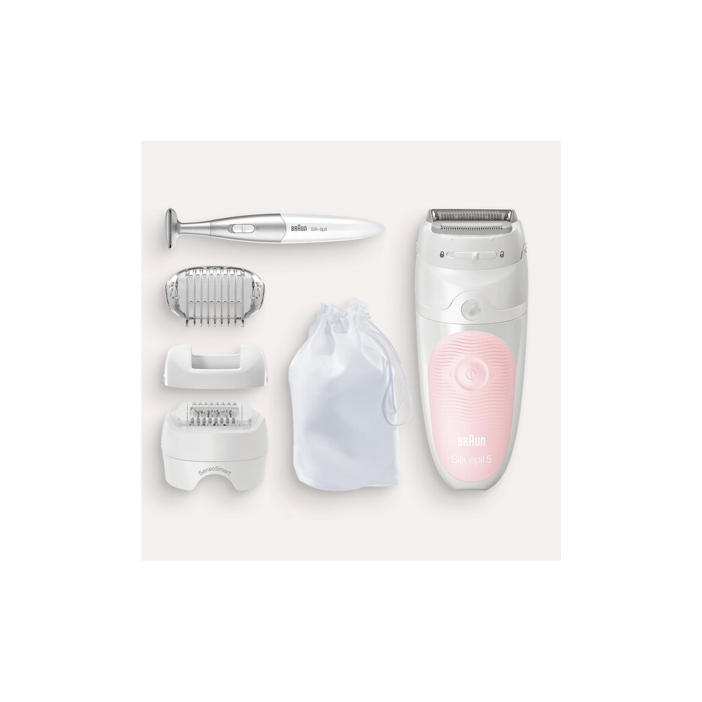 Braun Epilierer »Epilierer-Set Silk-épil 5-820 SensoSmart«