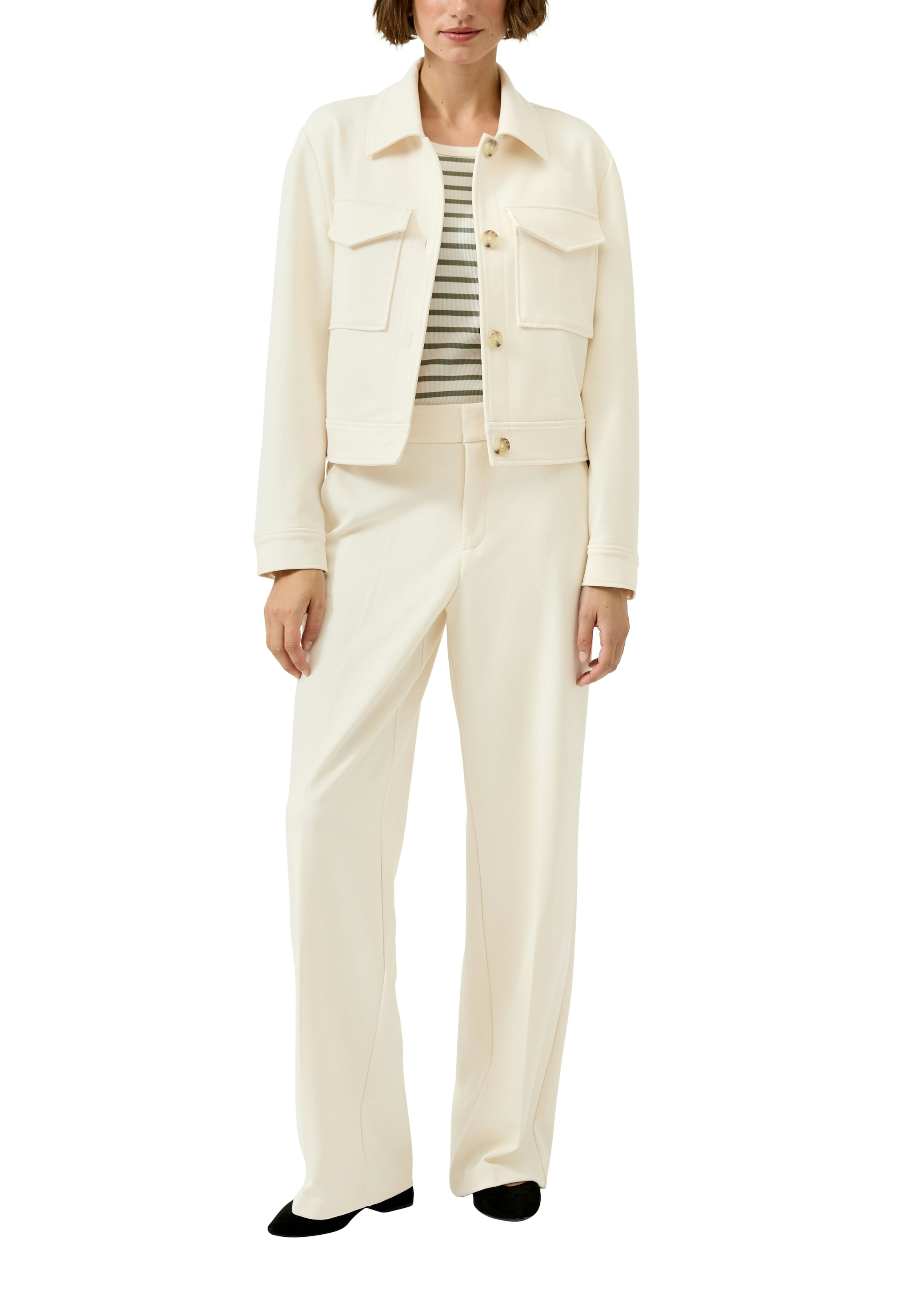 s.Oliver Veste blazer avec patte de boutonnage