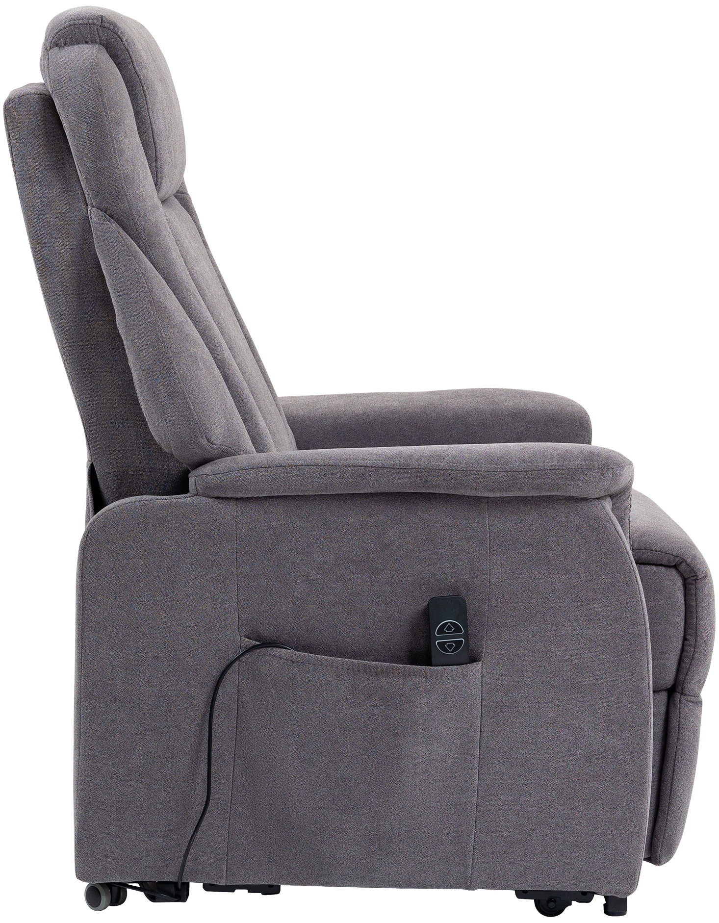 Duo Collection Fauteuil TV »Toronto XXL mit elektrischer Aufstehhilfe und Relaxfunktion« supporte jusqu'à 150kg, ressorts ensachés, suspension sur axes en acier