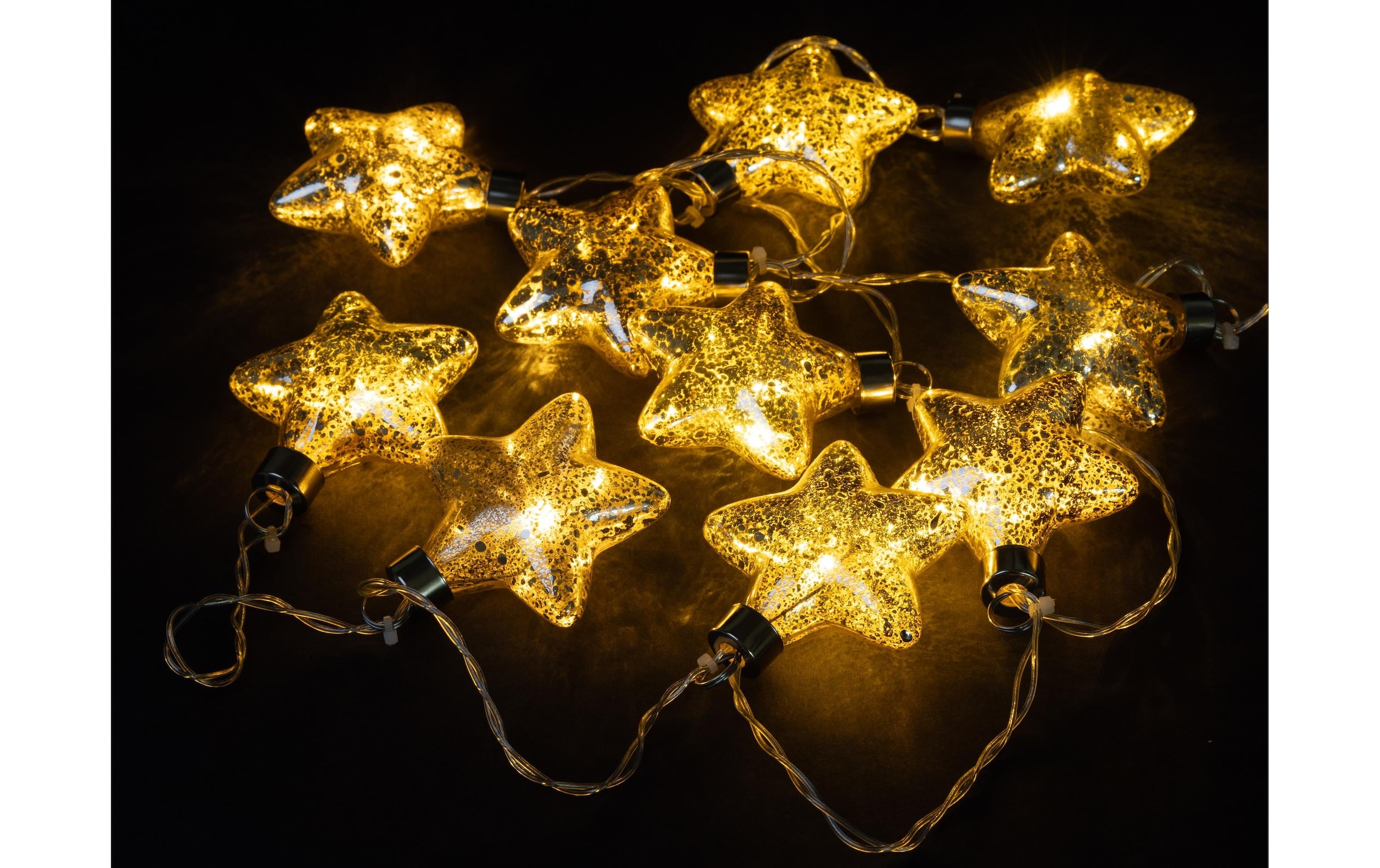 Cocon LED-Lichterkette »Glasstern, 180 cm«