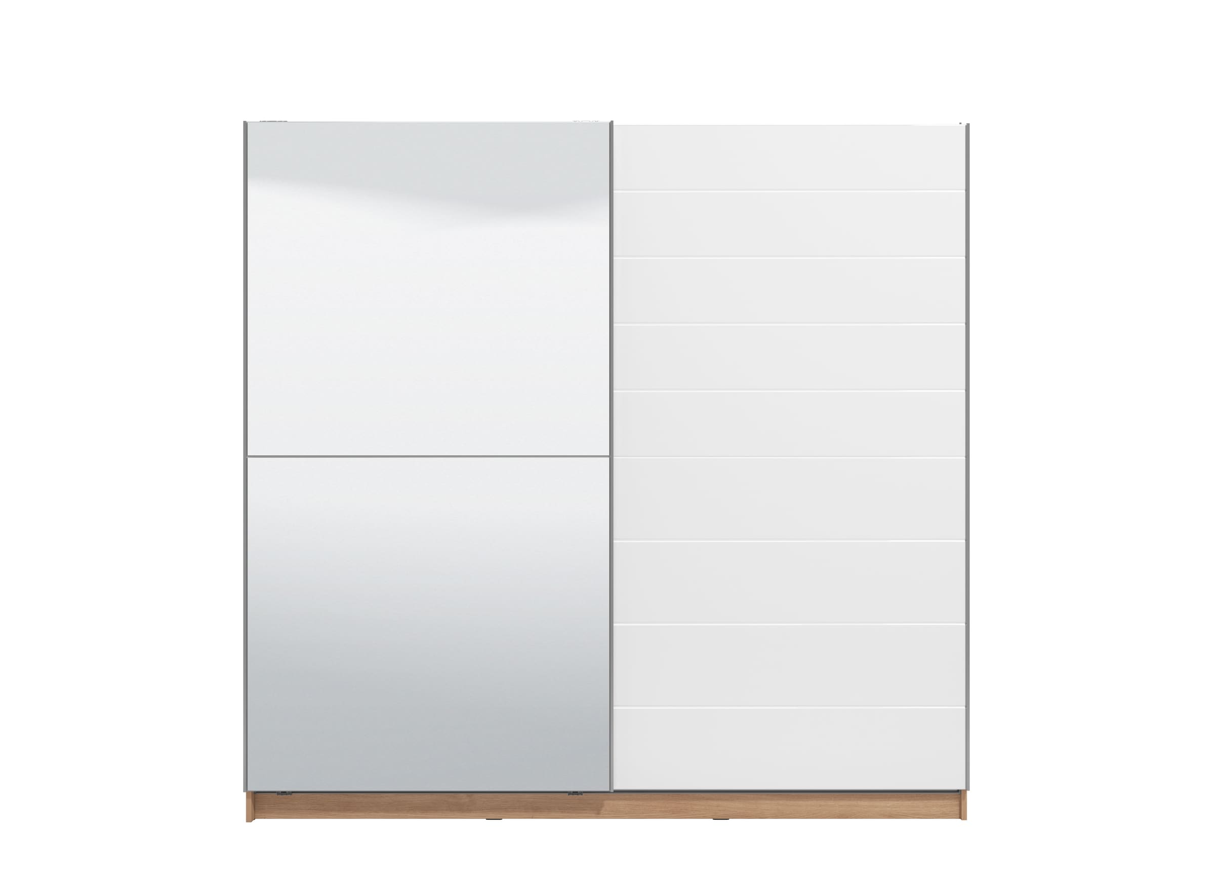 Image of Home affaire Schwebetürenschrank "Mondego mit 2 Kleiderstangen" mit Spiegel, B/T/H 217 cm/ 62,5 cm/ 210 cm