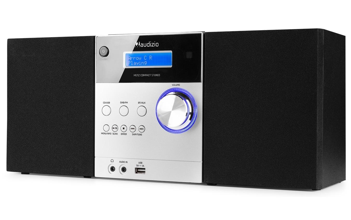 AUDIZIO Stereoanlage »Metz« ( Digitalradio (DAB+)   FM-Tuner 30 W)