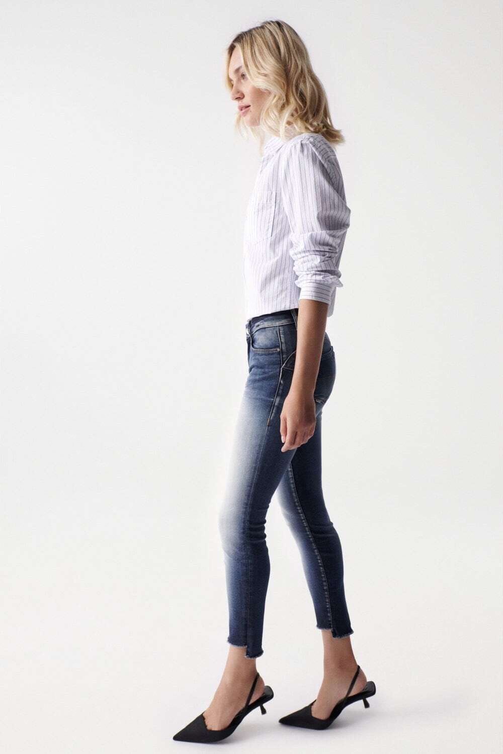 Salsa Skinny-fit-Jeans »JeansWonderCroppedSkinny«