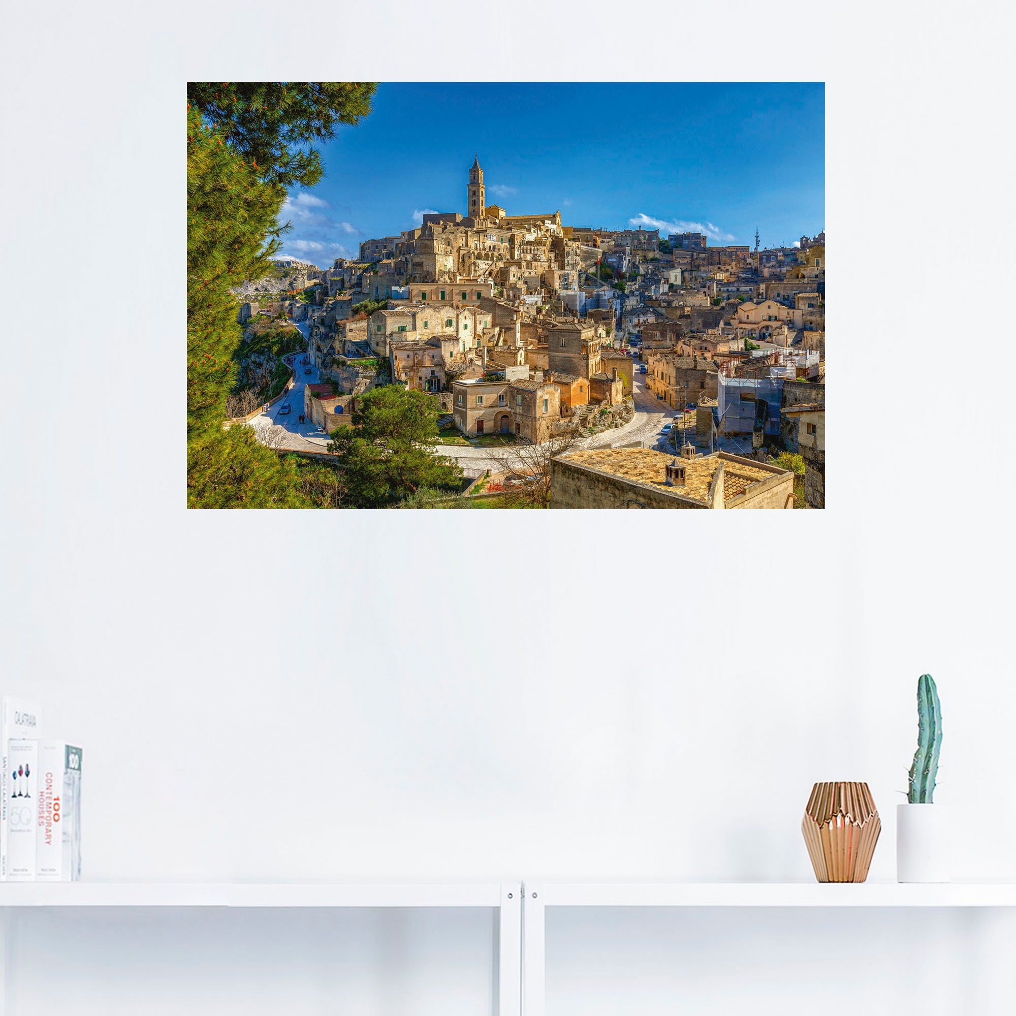 Artland Wandbild »Historische Altstadt von Matera Italien«, Italien, (1 St.),  als Alubild, Leinwandbild, Wandaufkleber oder Poster in versch. Grössen  günstig kaufen